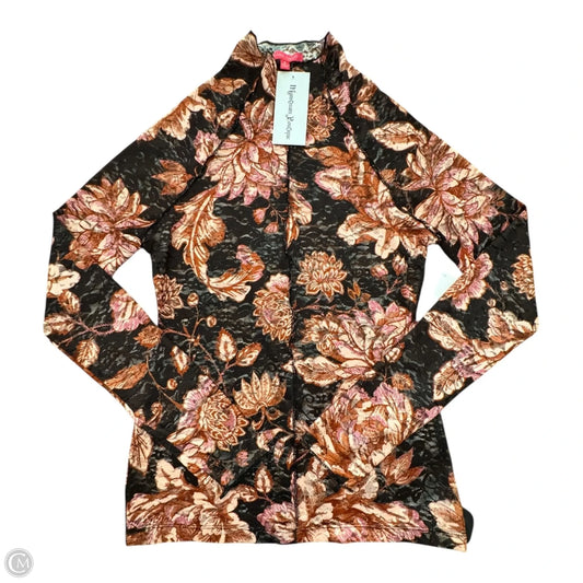 Top Long Sleeve By Flying Tomato In Multi-colored, Size: S
