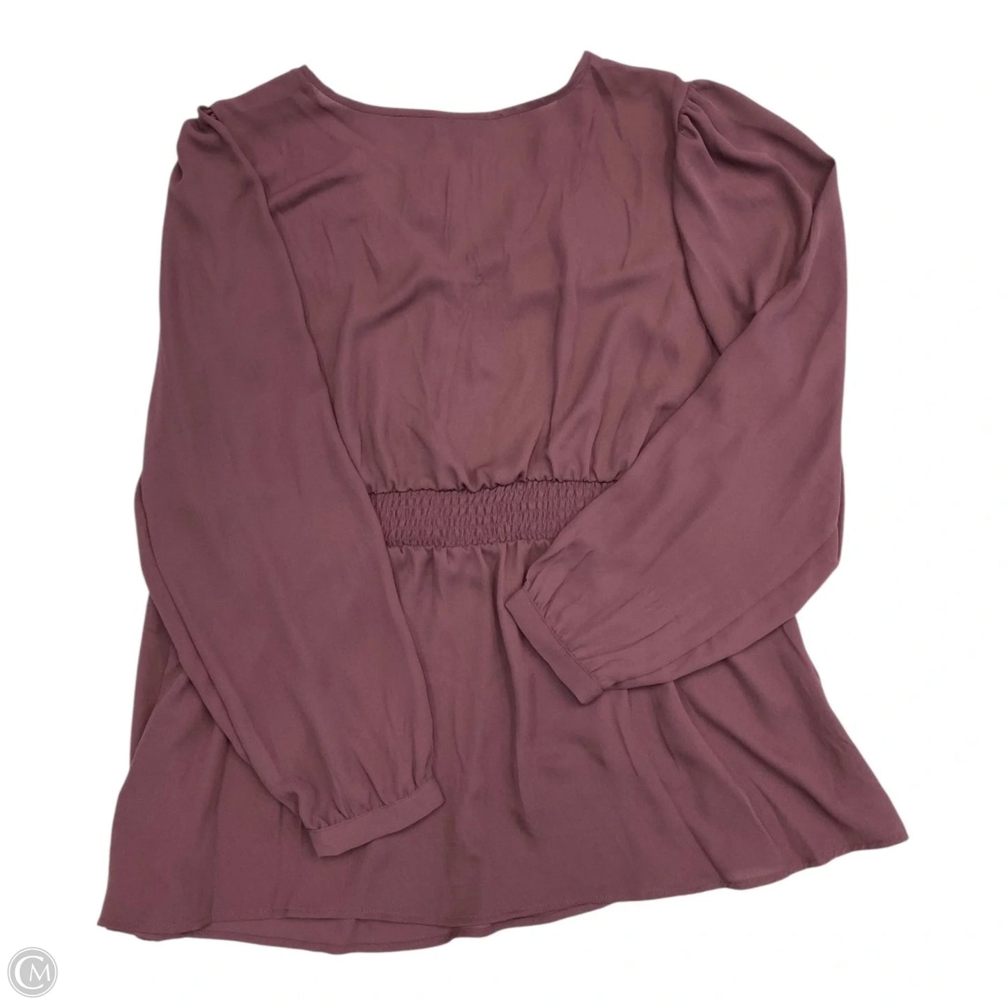 Top Long Sleeve By Torrid In Purple, Size: 1x