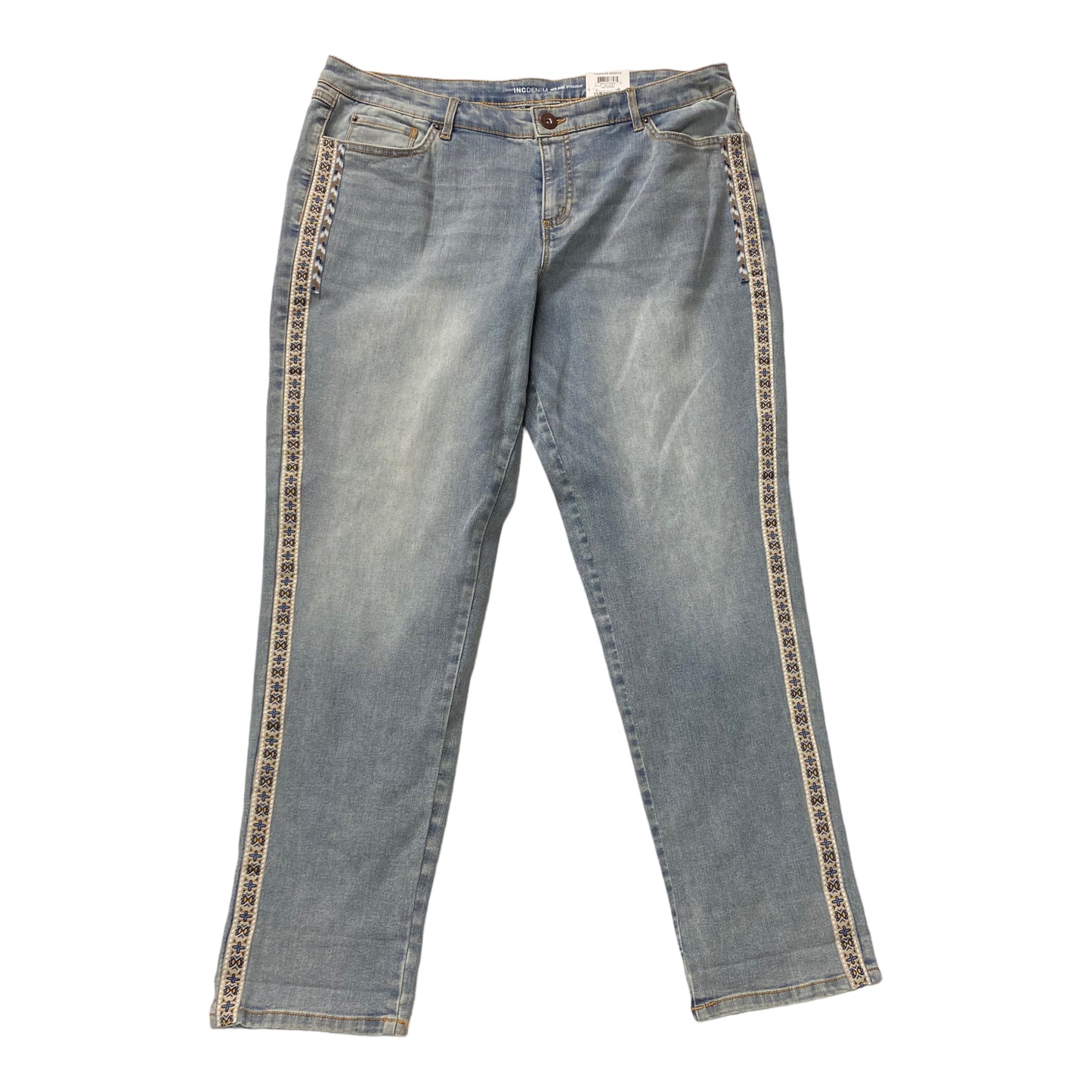 Jeans Straight By Inc Size: 14