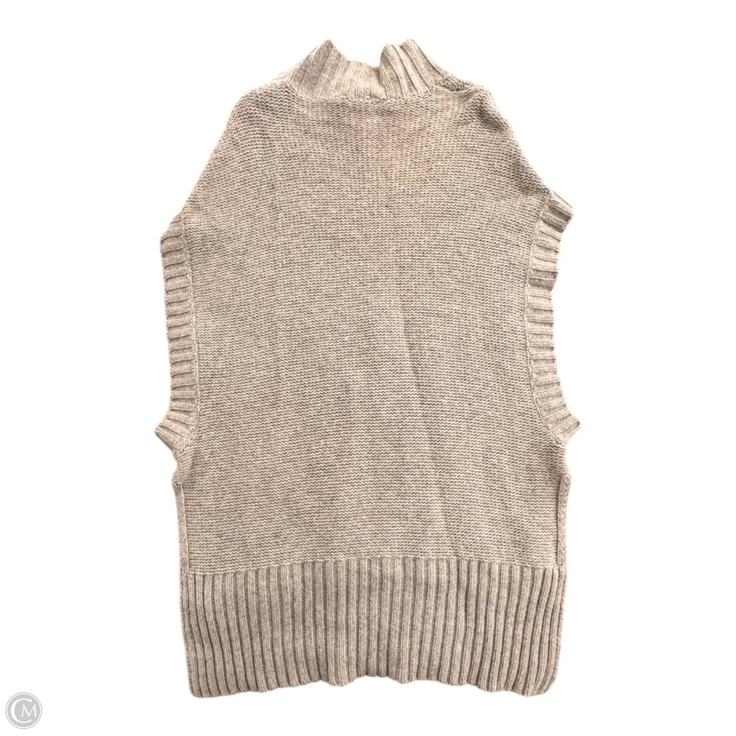 Sweater By Bcbgmaxazria In Grey, Size: Large
