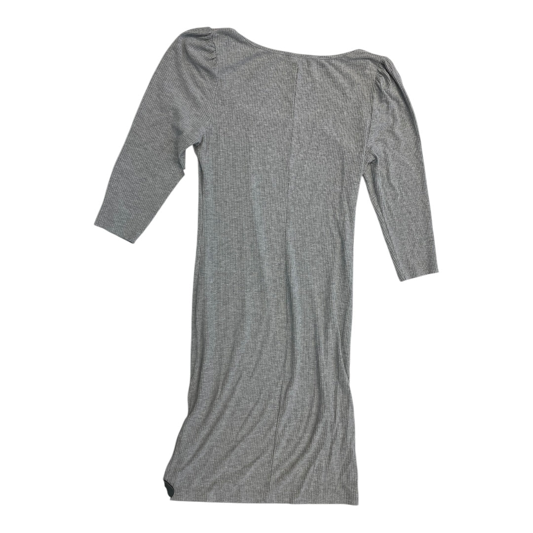 Dress Casual Midi By Lascana In Grey, Size: 8