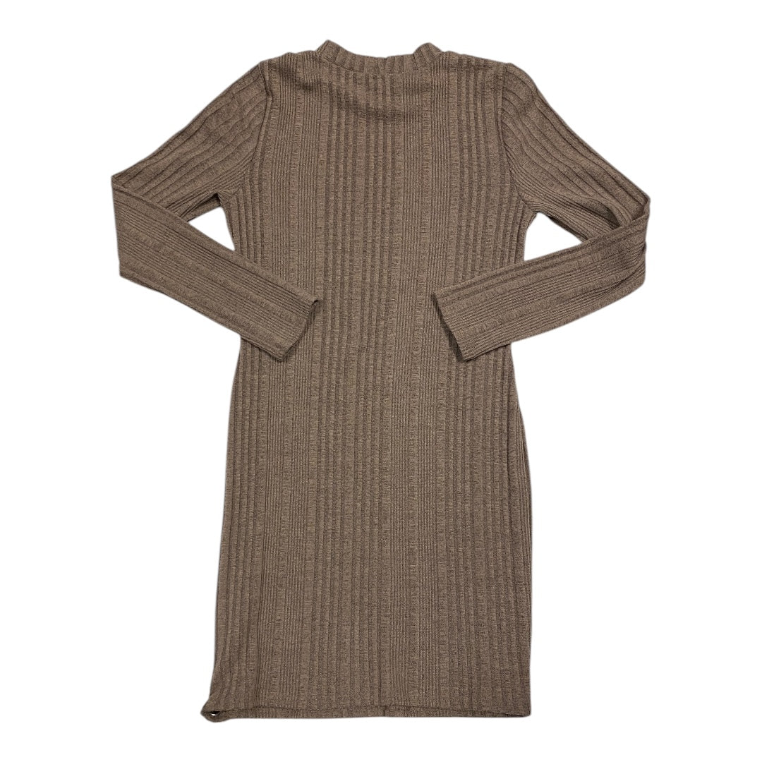 Dress Casual Midi By Timing In Tan, Size: L
