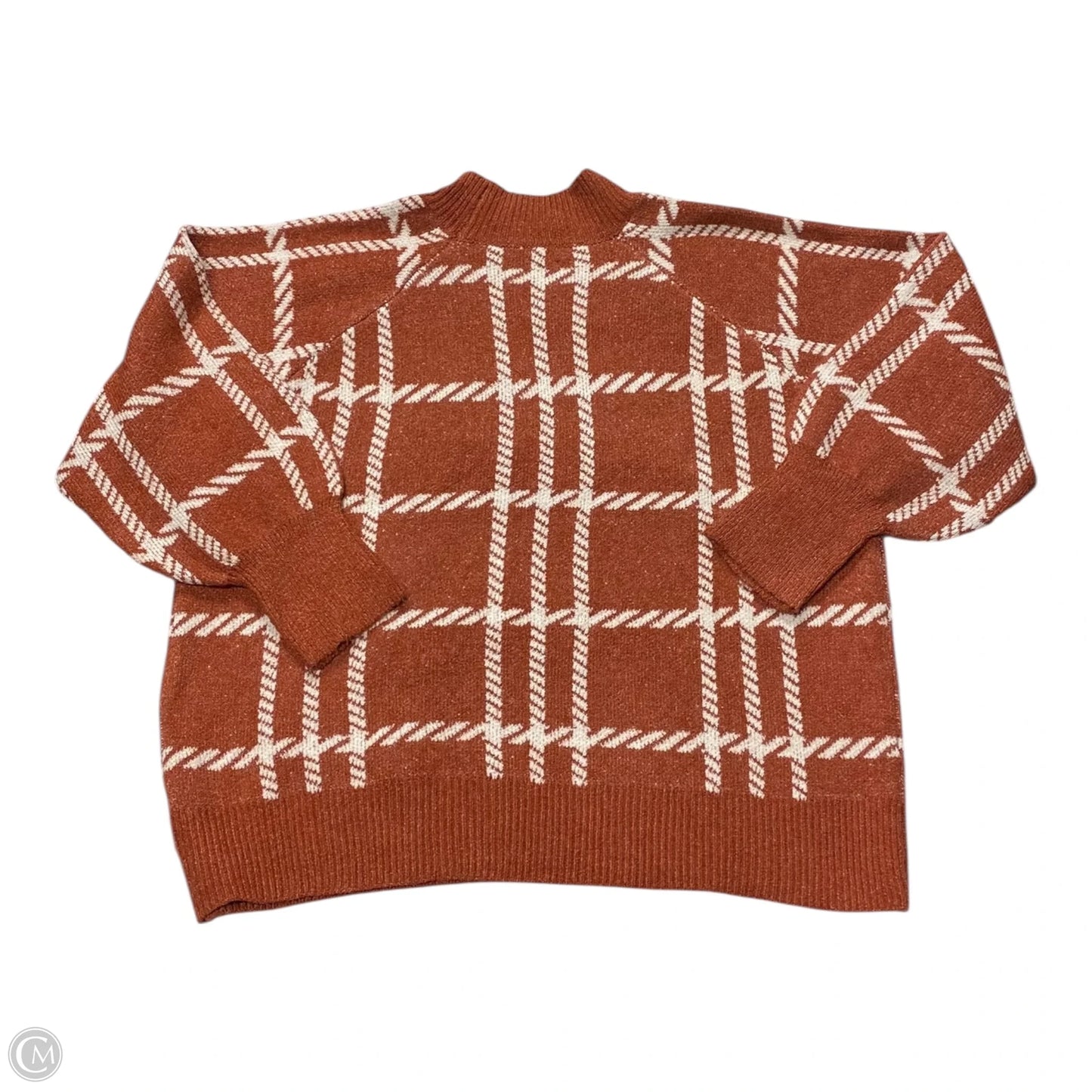 Sweater By Maurices In Orange, Size: 2x