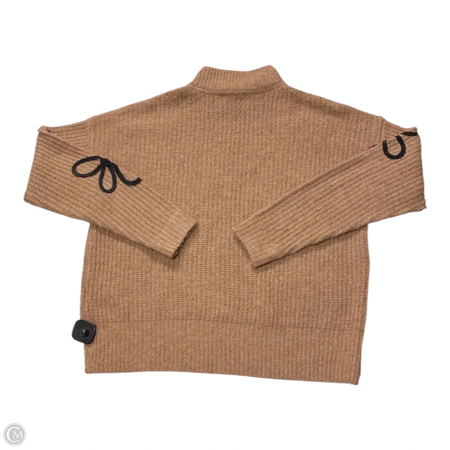 Sweater By Charlie B In Black & Brown, Size: L