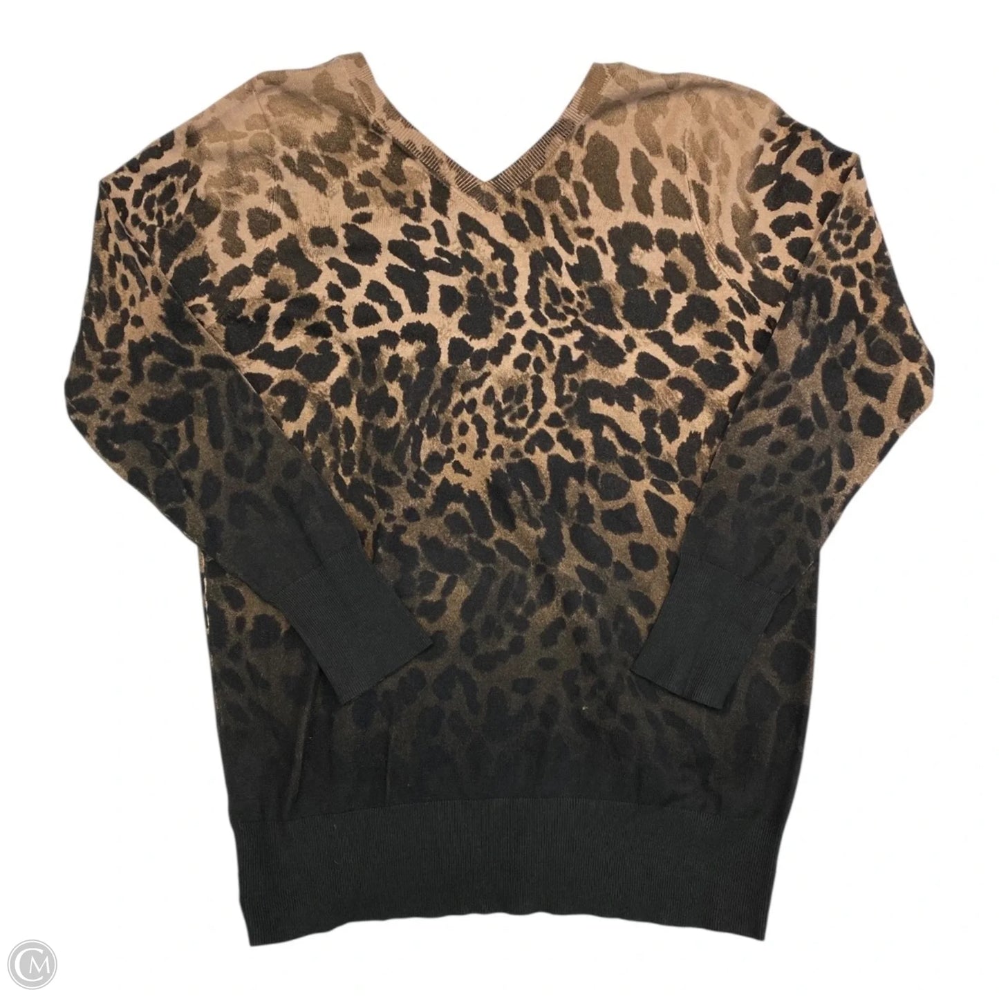 Sweater By Lane Bryant In Animal Print, Size: 18
