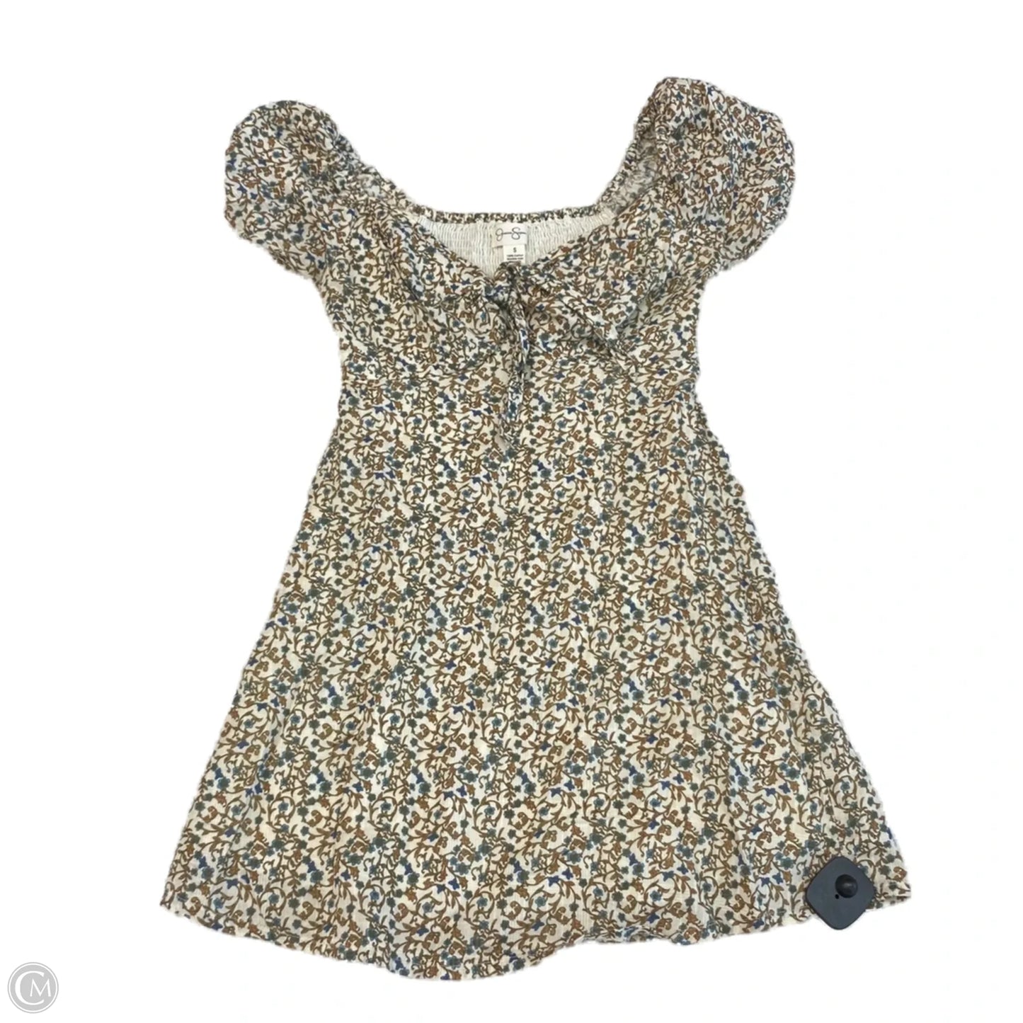Dress Casual Short By Jessica Simpson In Floral Print, Size: S