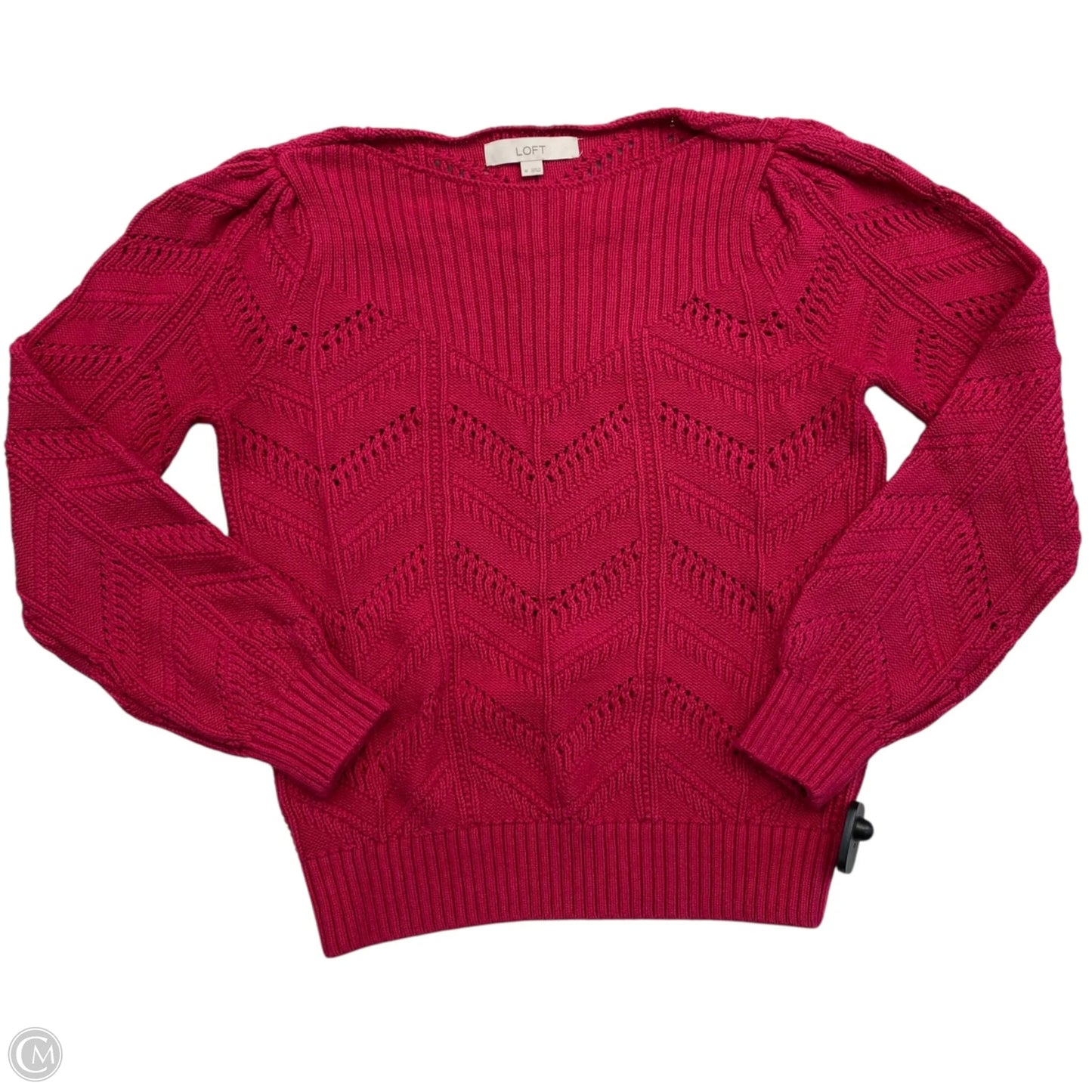 Sweater By Loft In Pink, Size: M