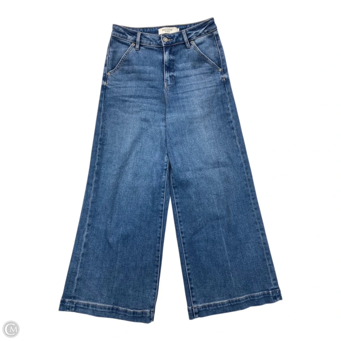 Jeans Wide Leg By Hidden In Blue, Size: 2