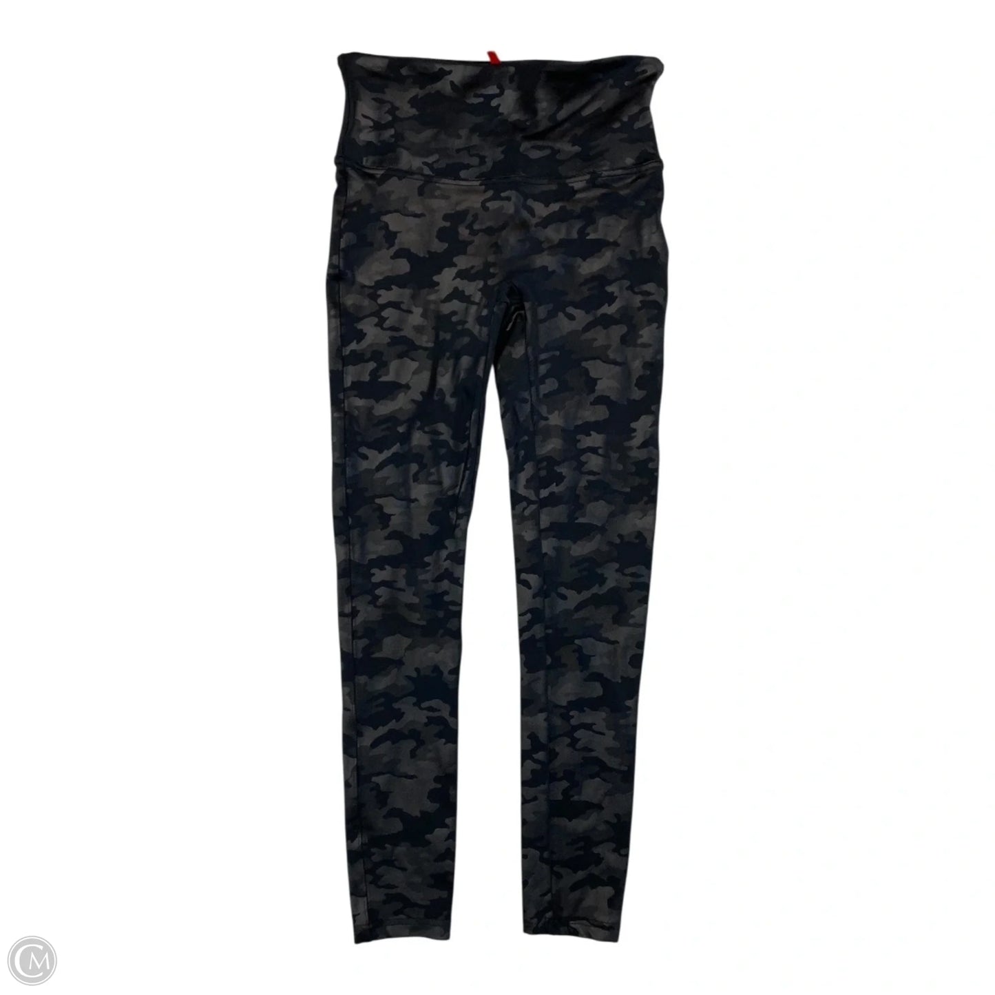 Athletic Leggings By Spanx In Camouflage Print, Size: M
