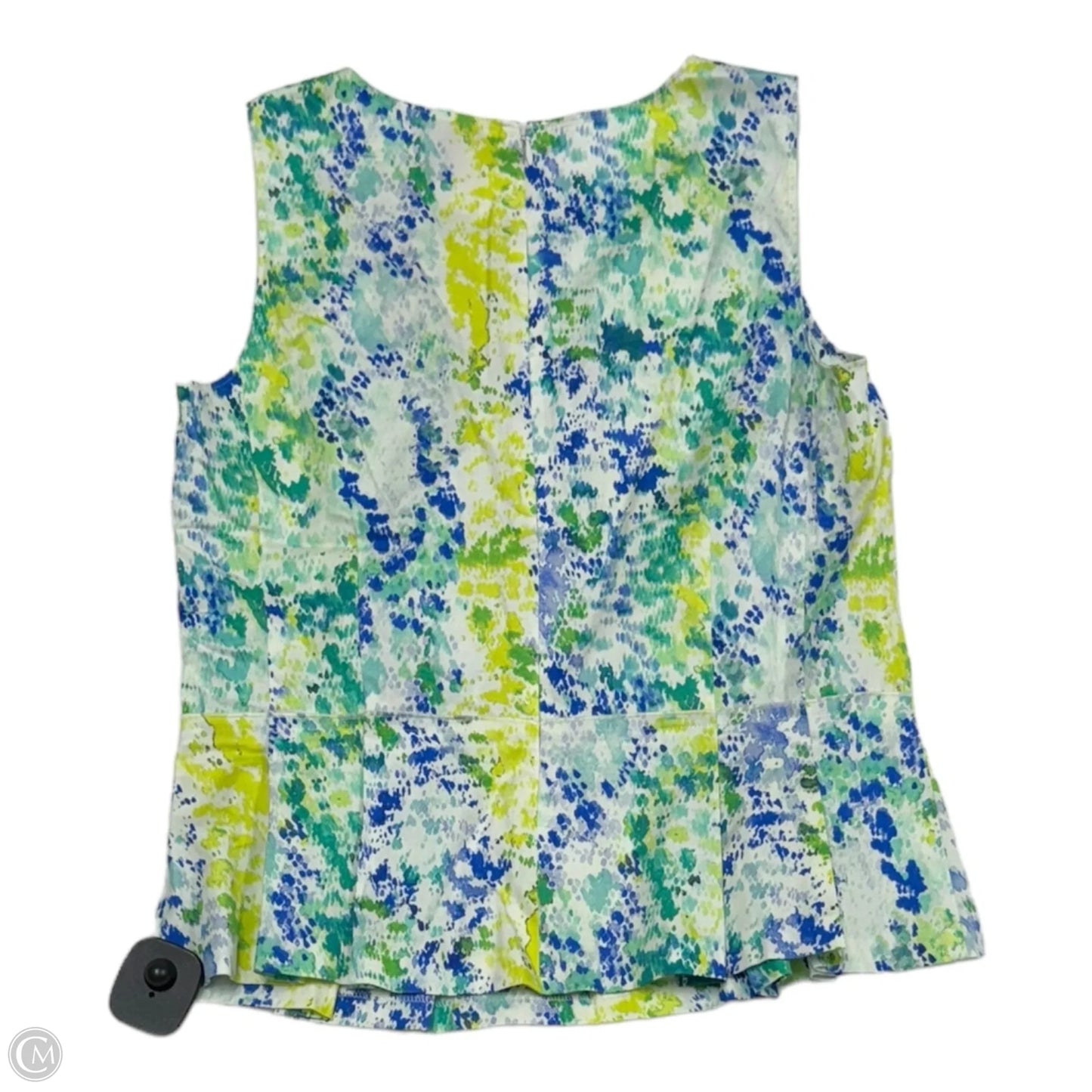 Top Sleeveless By Ann Taylor In Multi-colored, Size: 2