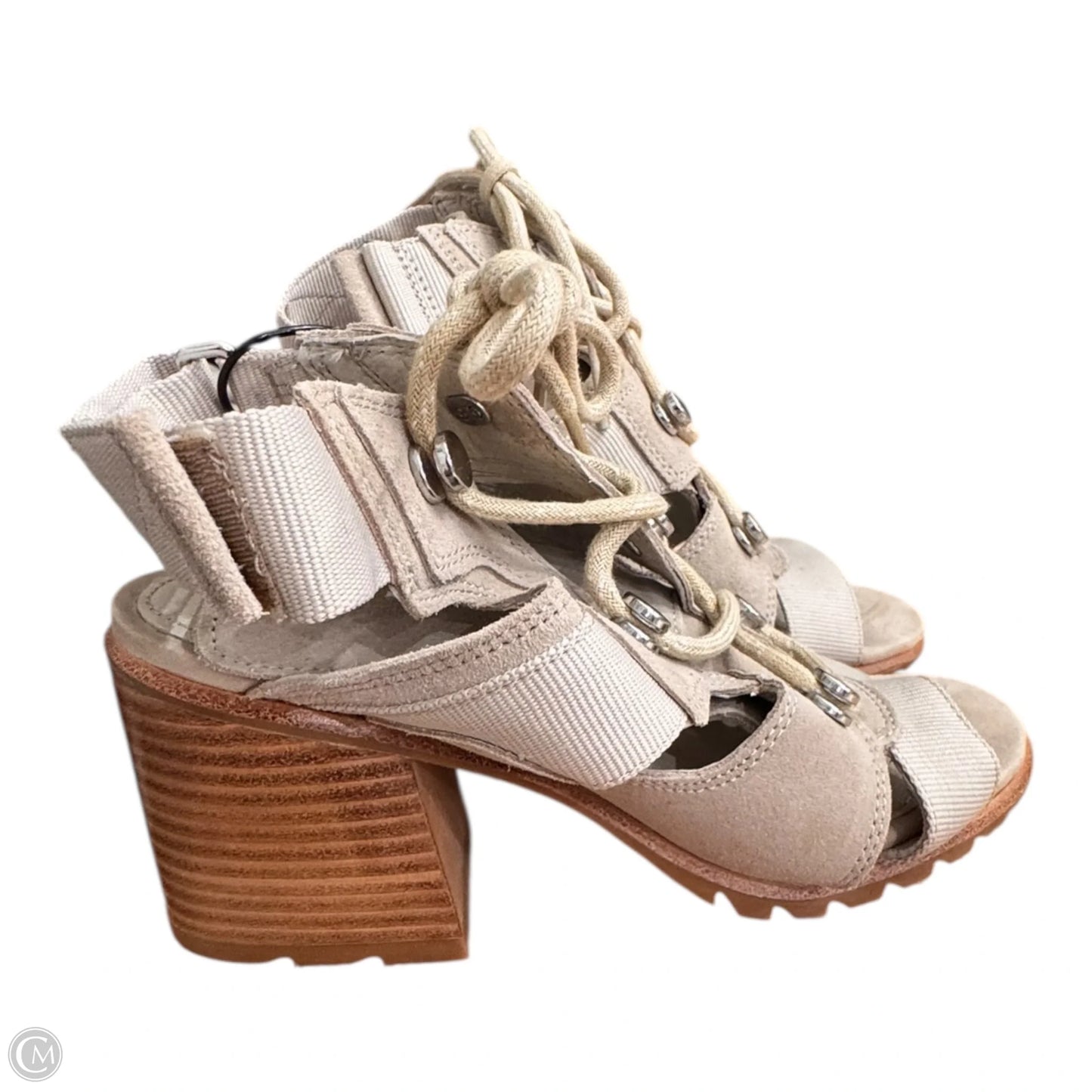 Shoes Designer By Sorel In Beige, Size: 7