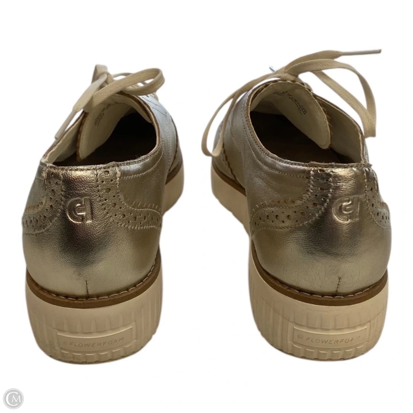 Shoes Sneakers By Cole-haan In Gold, Size: 10