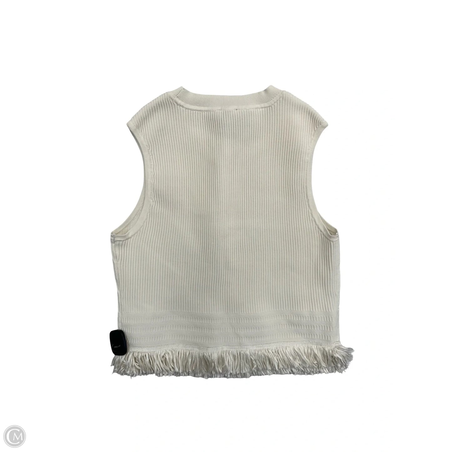Top Sleeveless By Express In Cream, Size: S