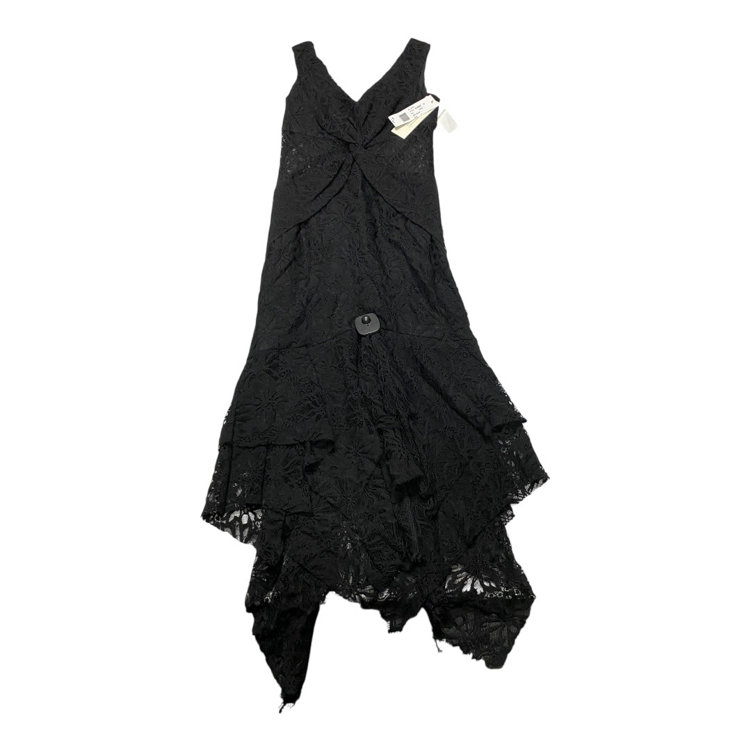 Dress Party Long By Nicole By Nicole Miller In Black, Size:4