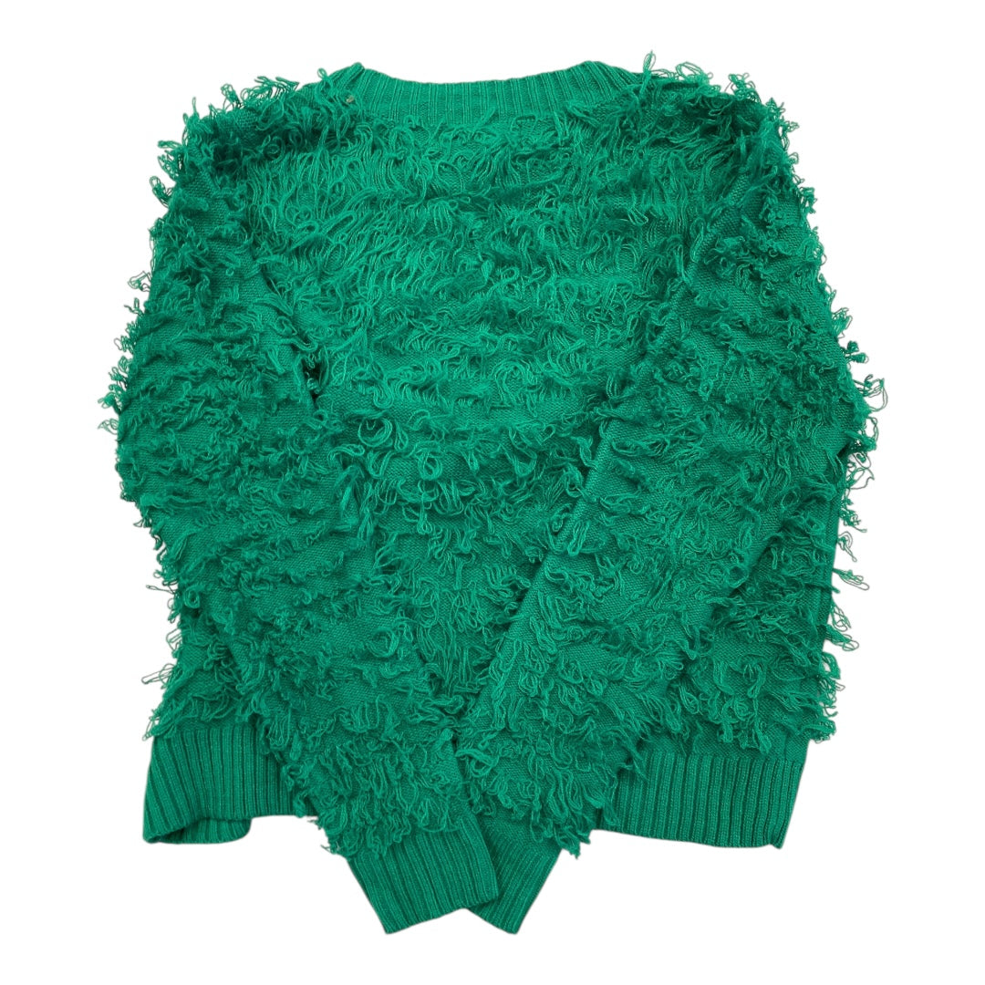 Sweater Cardigan By Cmf In Green, Size:S