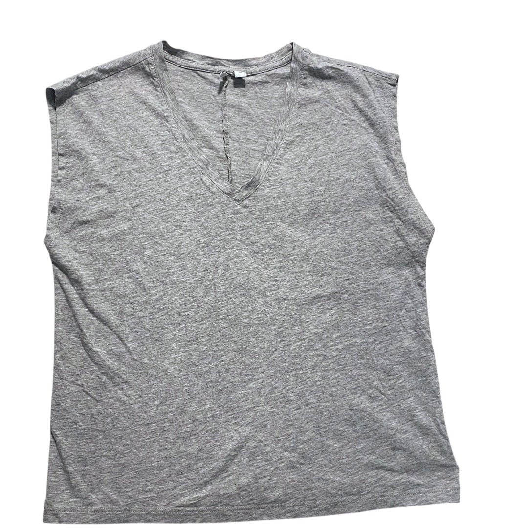 Top Sleeveless By Nordstrom In Grey, Size:Xs