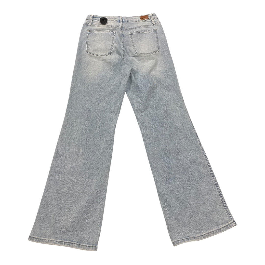 Jeans Straight By Judy Blue In Blue Denim, Size:12