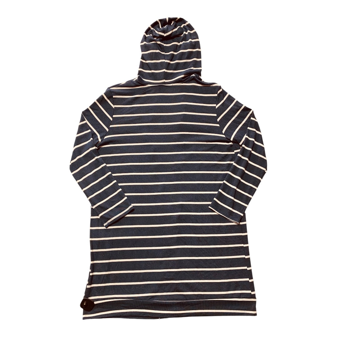 Sweater Cardigan By Cmc In Striped Pattern, Size:2X