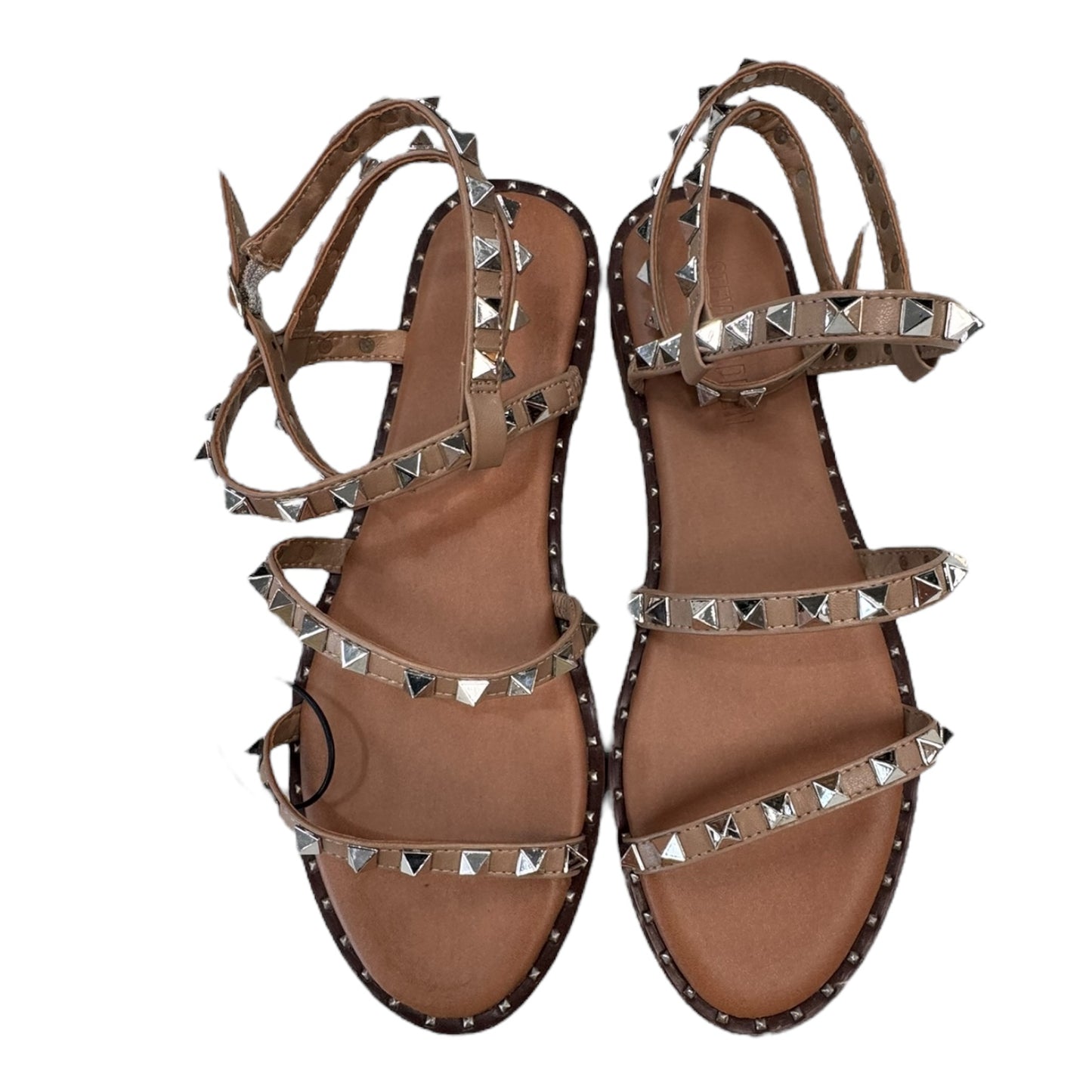 Sandals Flats By Steve Madden In Multi, Size:8.5