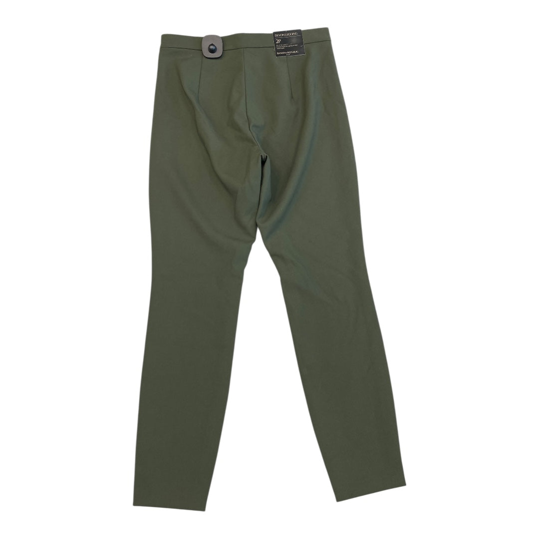 Pants Dress By Banana Republic In Green, Size:2P