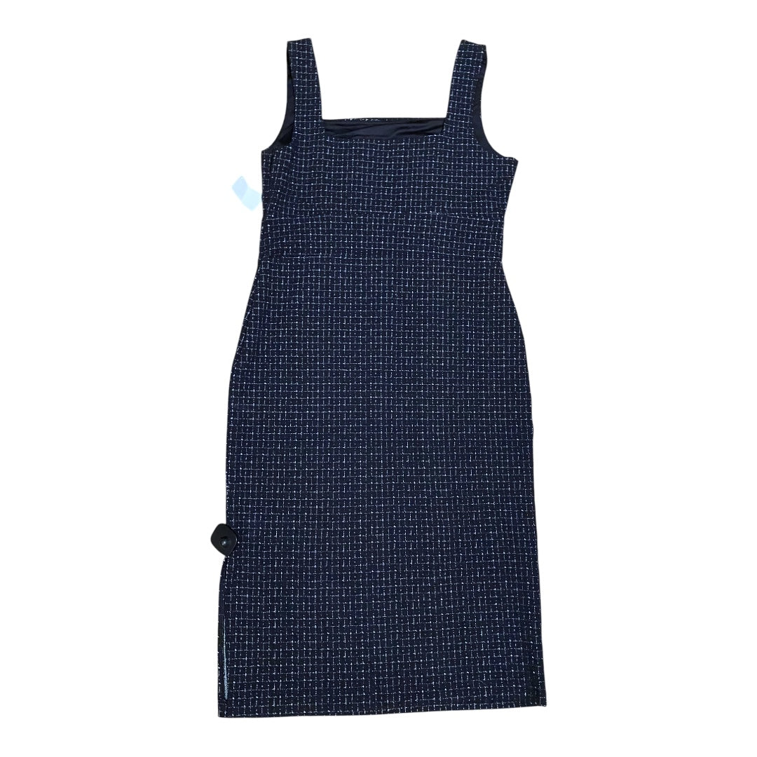Dress Casual Midi By Banana Republic In Black, Size:12