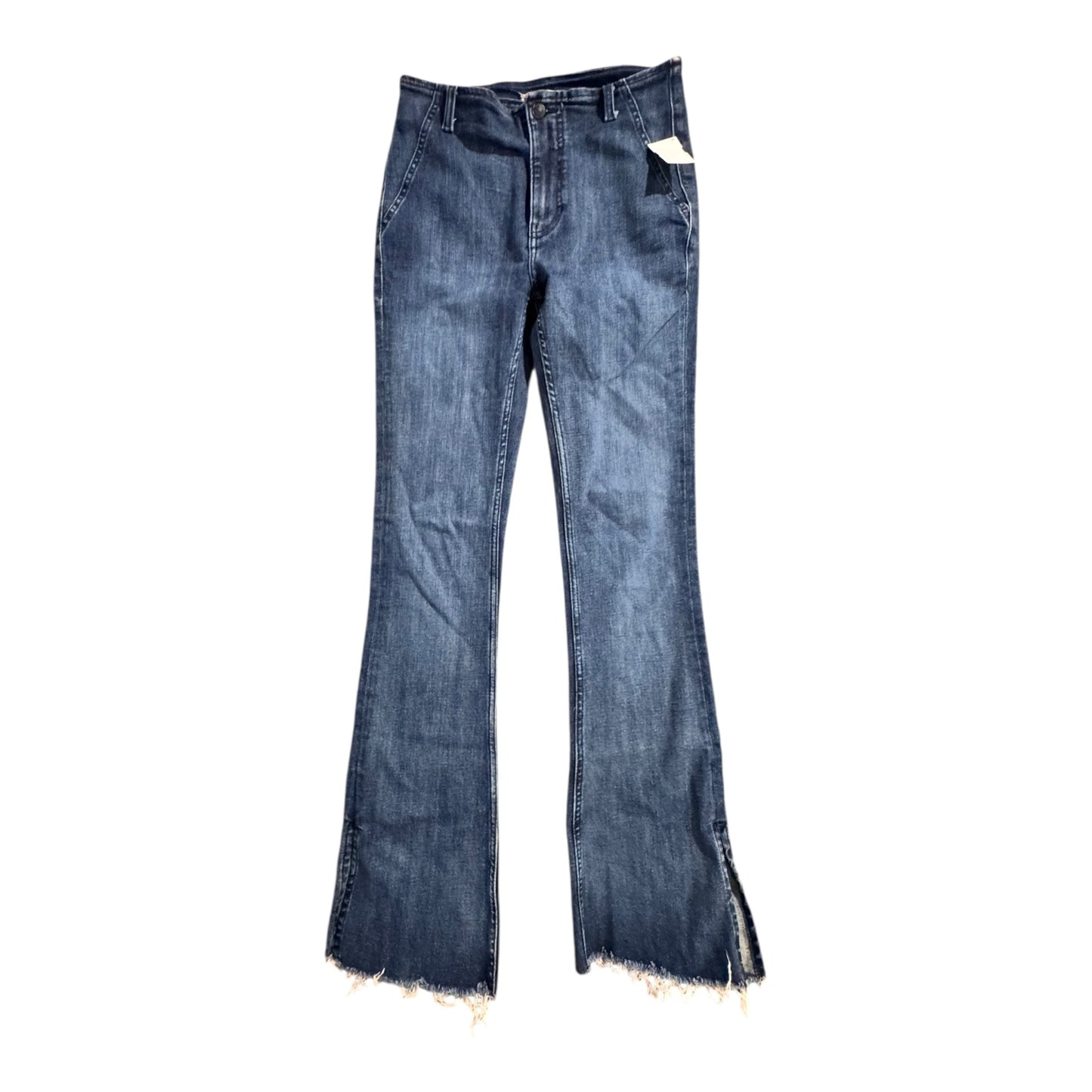 Jeans Flared By We The Free In Blue Denim, Size:4