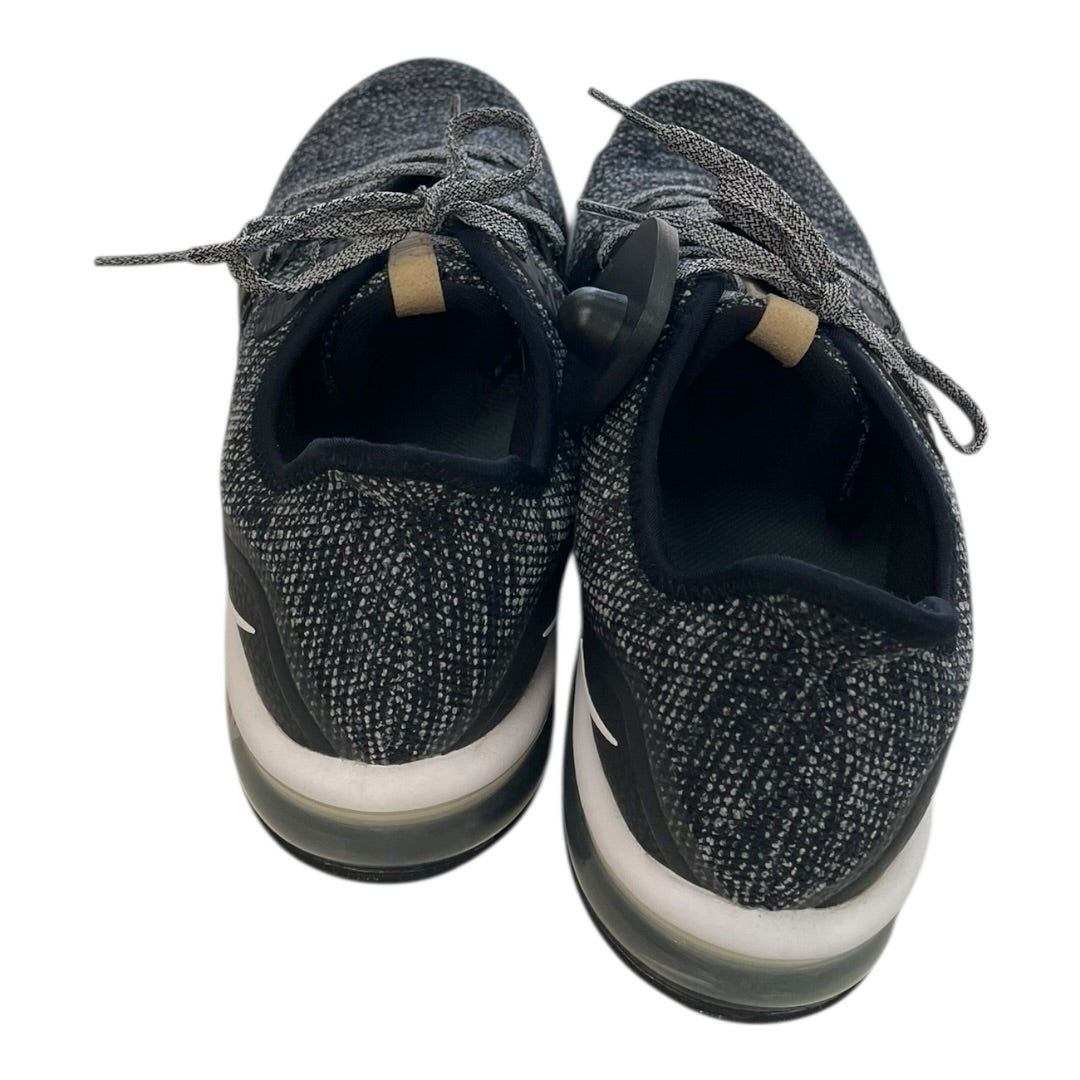 Shoes Athletic By Nike In Black & Grey, Size:11