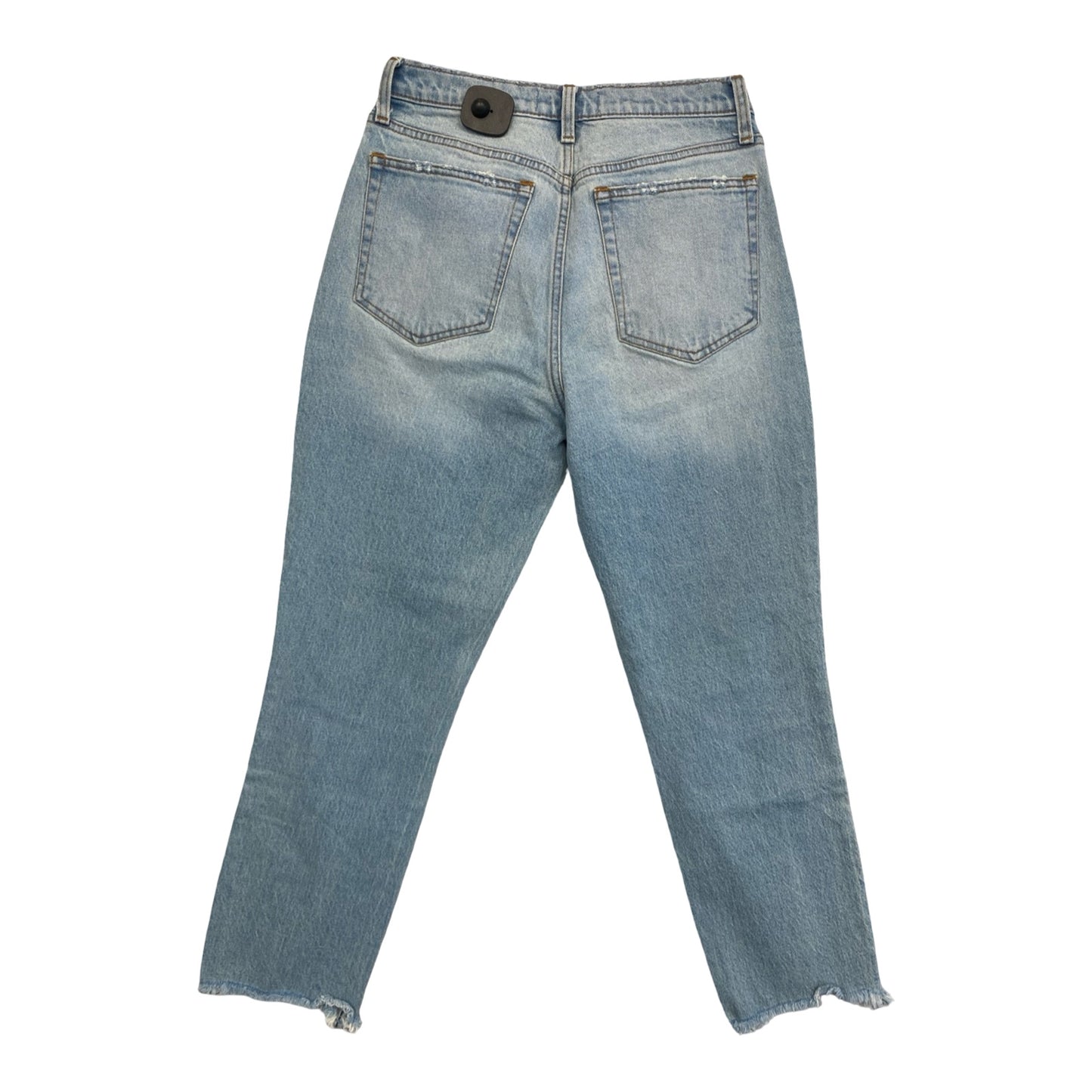 Jeans Straight By Abercrombie And Fitch In Blue Denim, Size:6