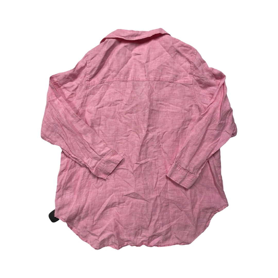 Top Ls By Sigrid Olsen In Pink, Size:1X