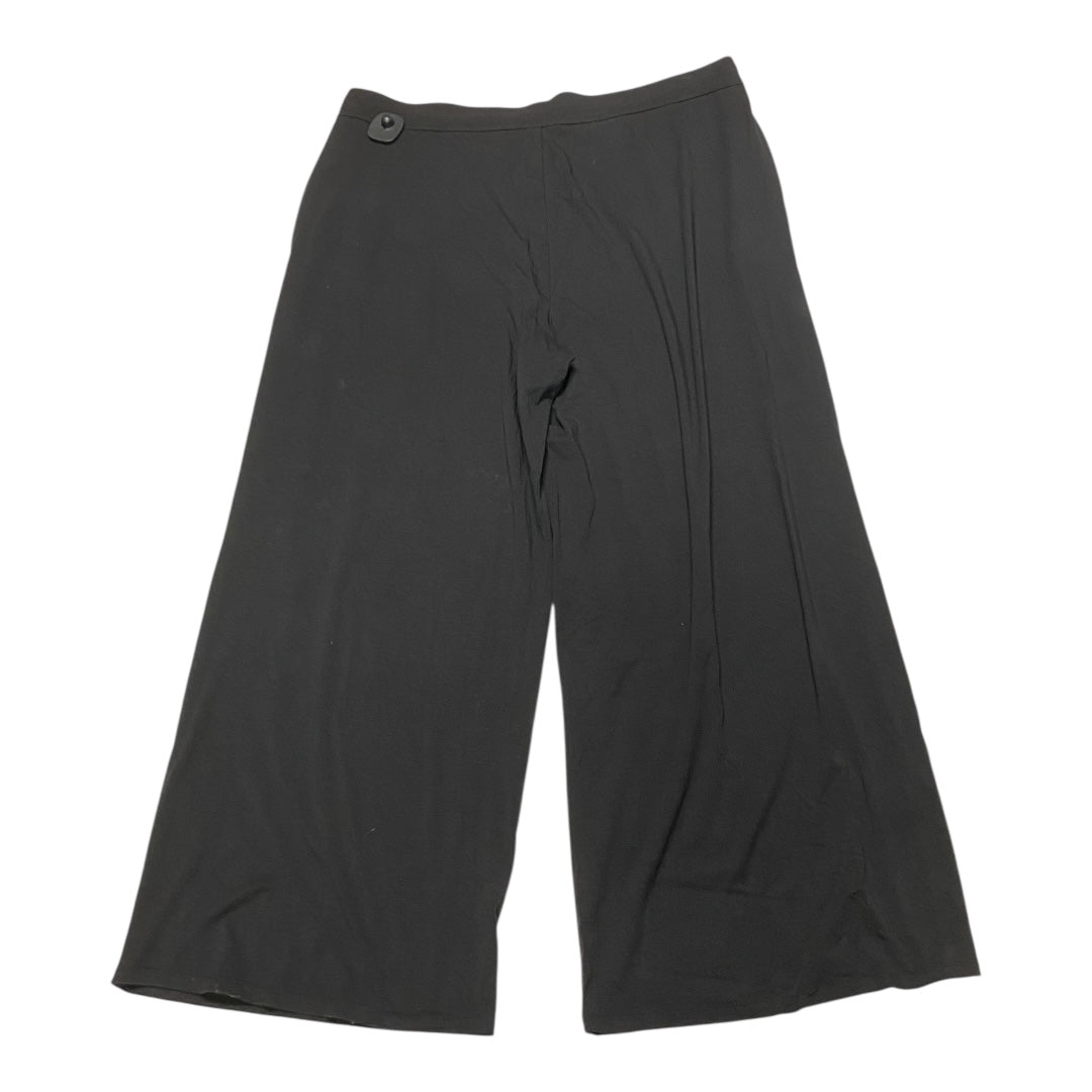 Pants Designer By Eileen Fisher In Black, Size:2X
