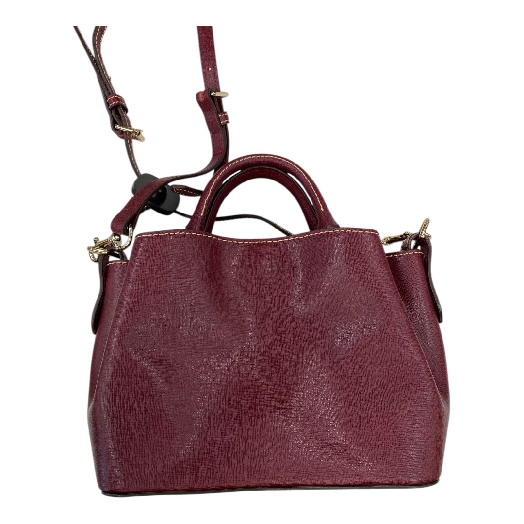 Handbag Designer By Dooney And Bourke In Red, Size:Medium