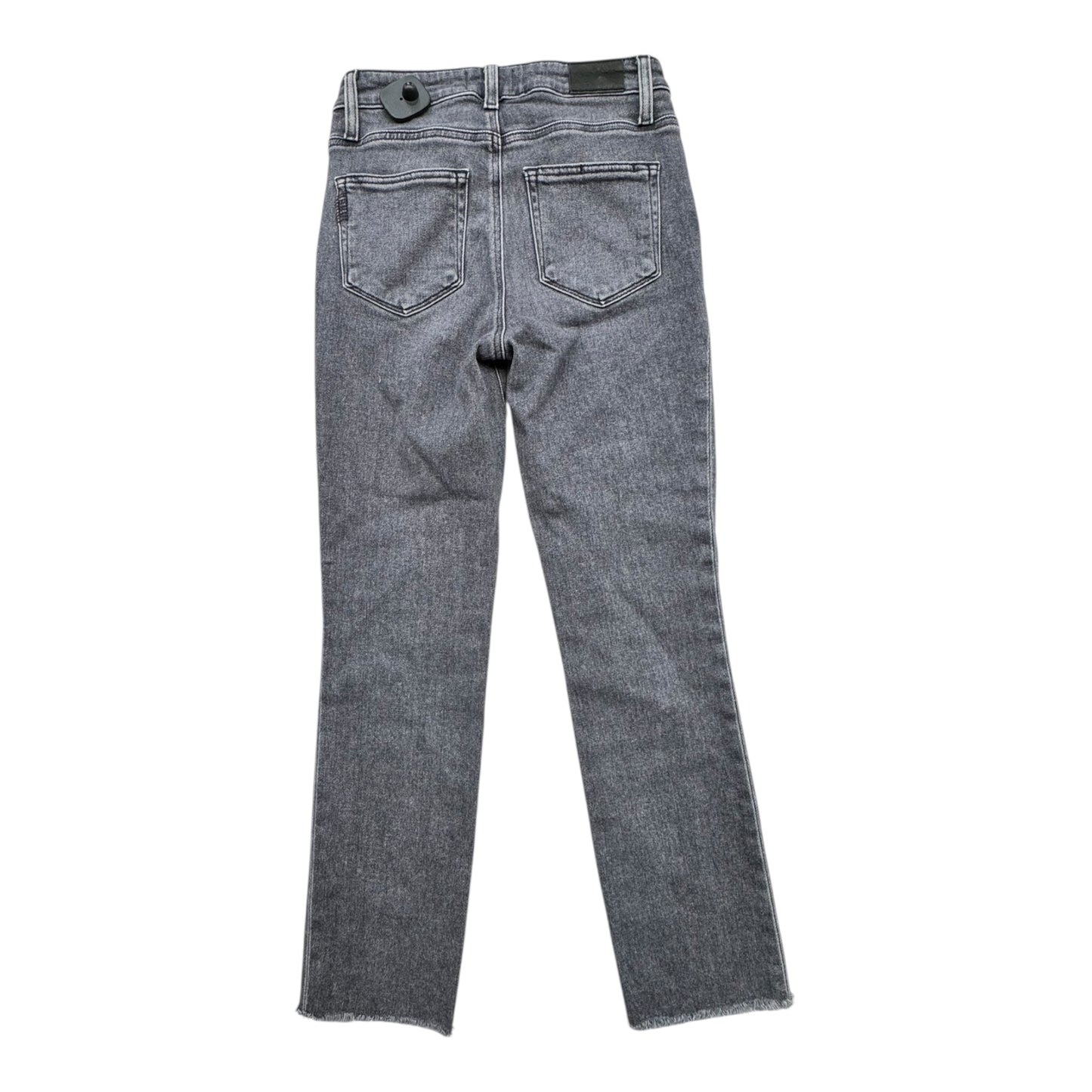 Jeans Straight By Paige In Black Denim, Size:4