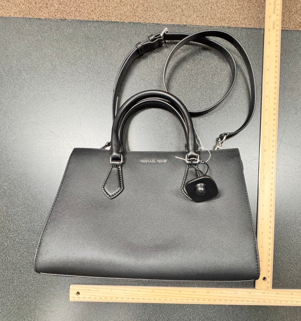 Handbag Designer By Michael Kors In Black, Size:Medium