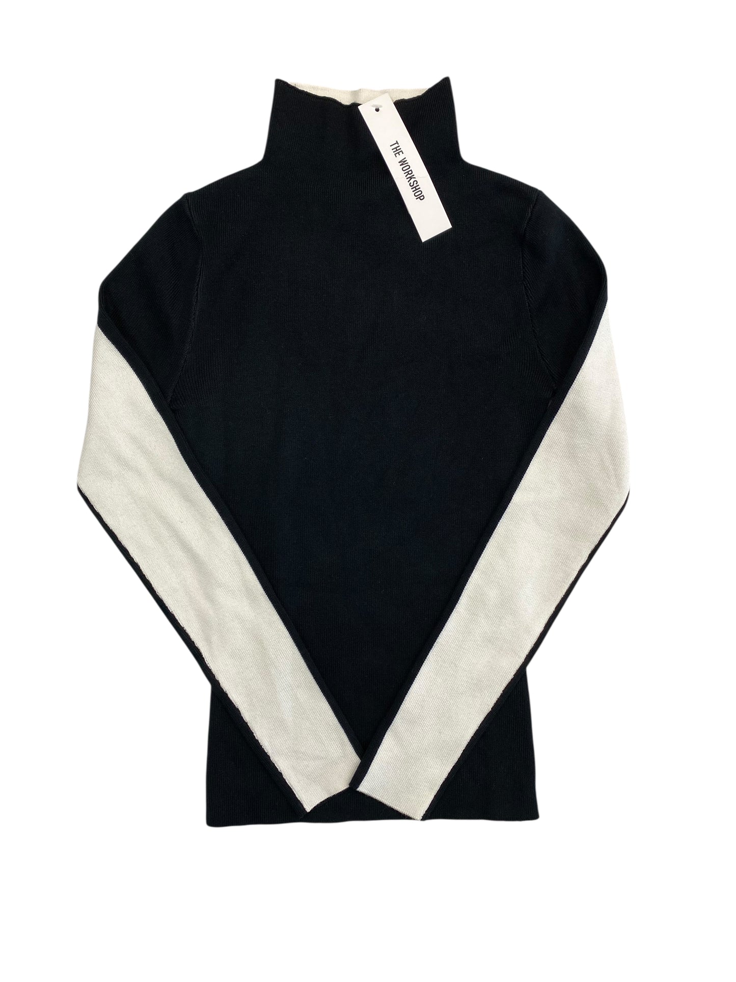 Sweater By THE WORKSHOP In Black & White, Size:S