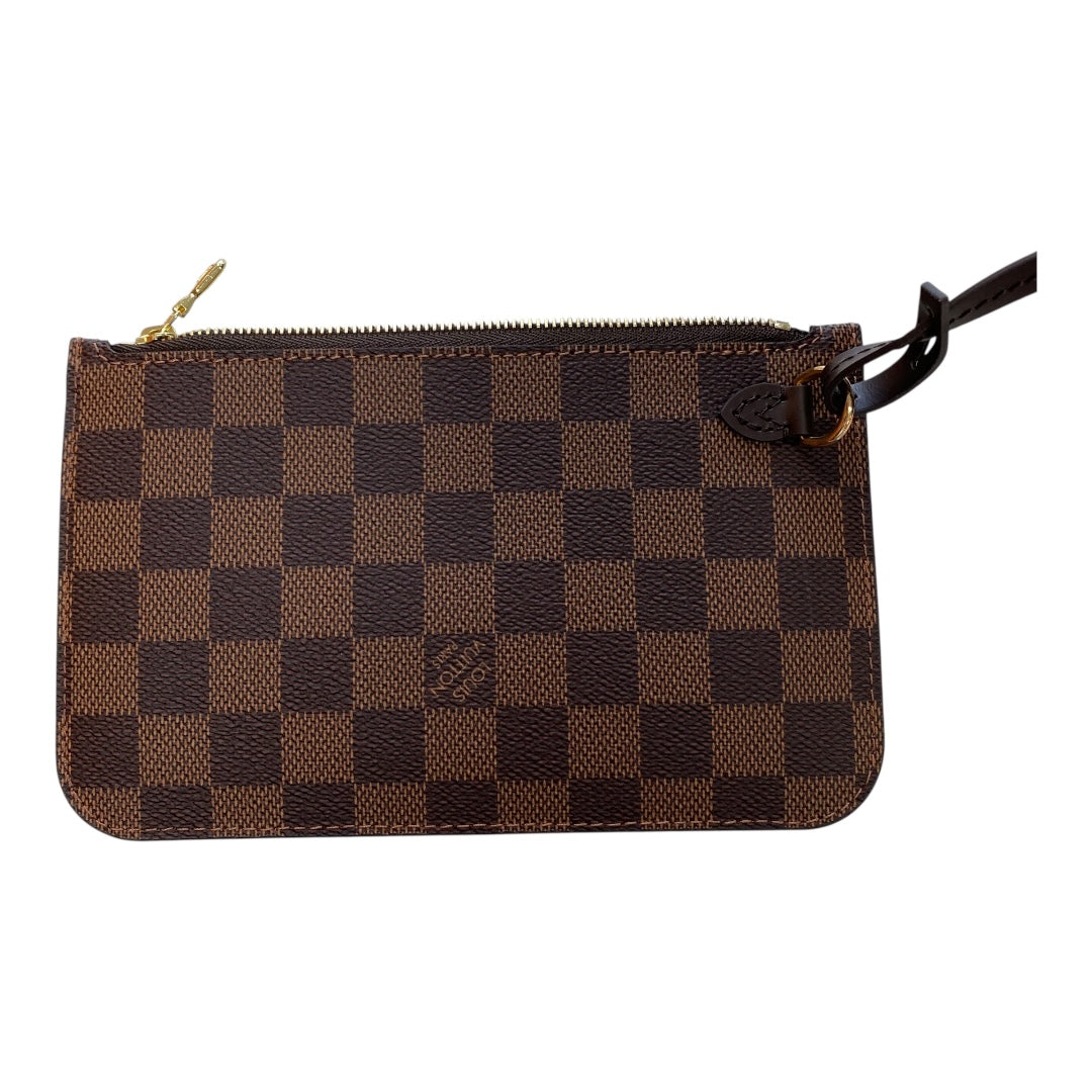 Handbag Luxury Designer By Louis Vuitton In Brown, Size:Medium