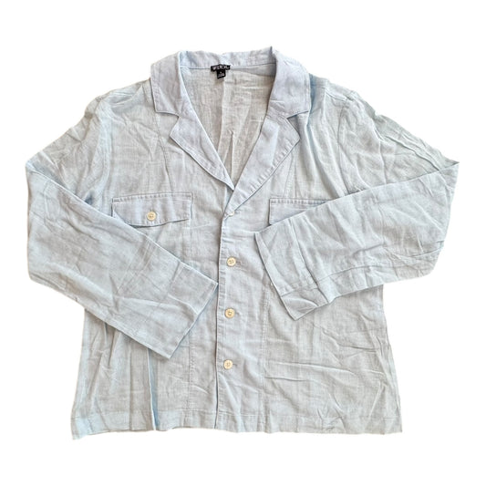 Blazer By J. Crew In Baby Blue, Size:8