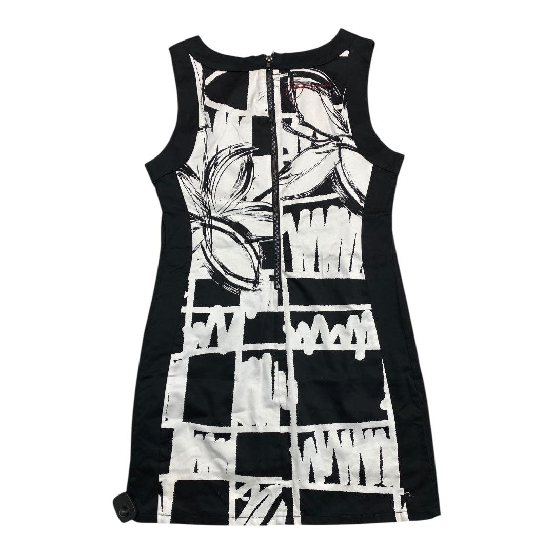 Dress Designer By Desigual In Black & White, Size:10