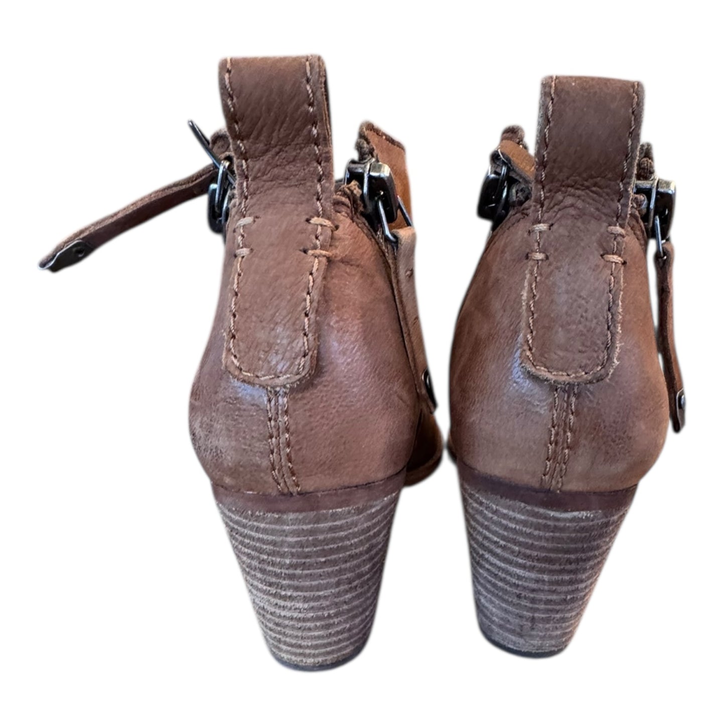 Boots Ankle Heels By Dolce Vita In Brown, Size:8