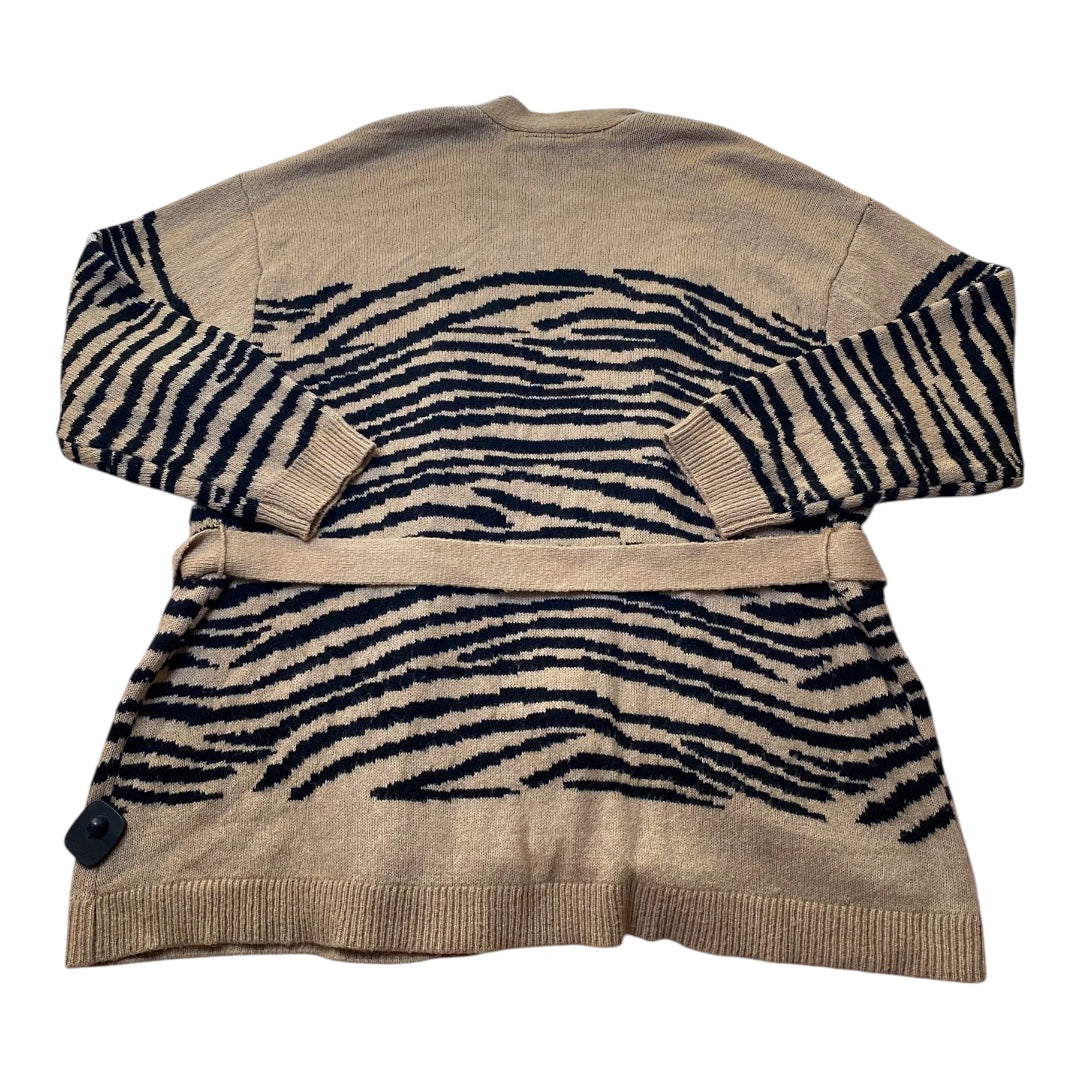 Sweater Cardigan By Lane Bryant In Animal Print, Size:22