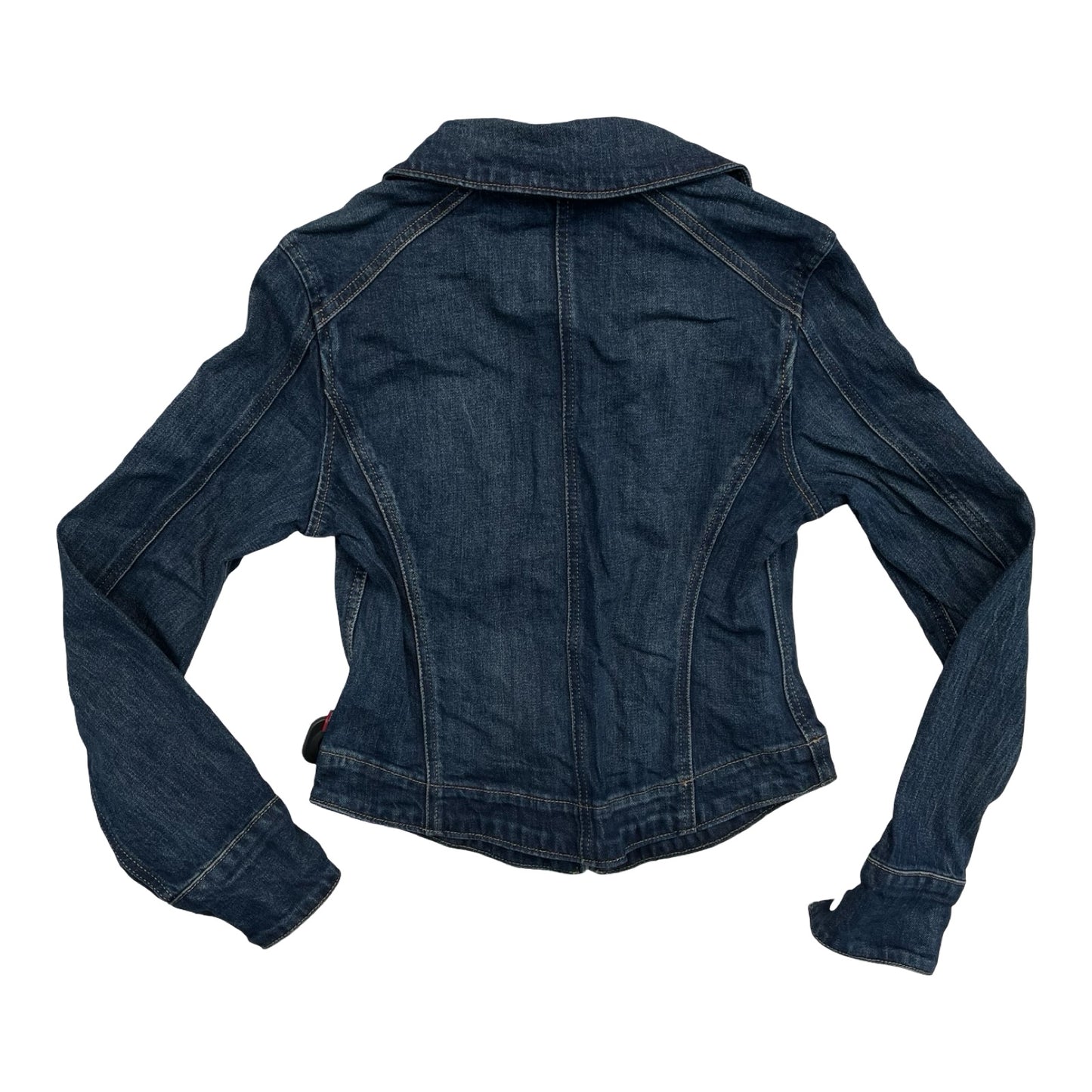 Jacket Denim By Levis In Blue Denim, Size:S