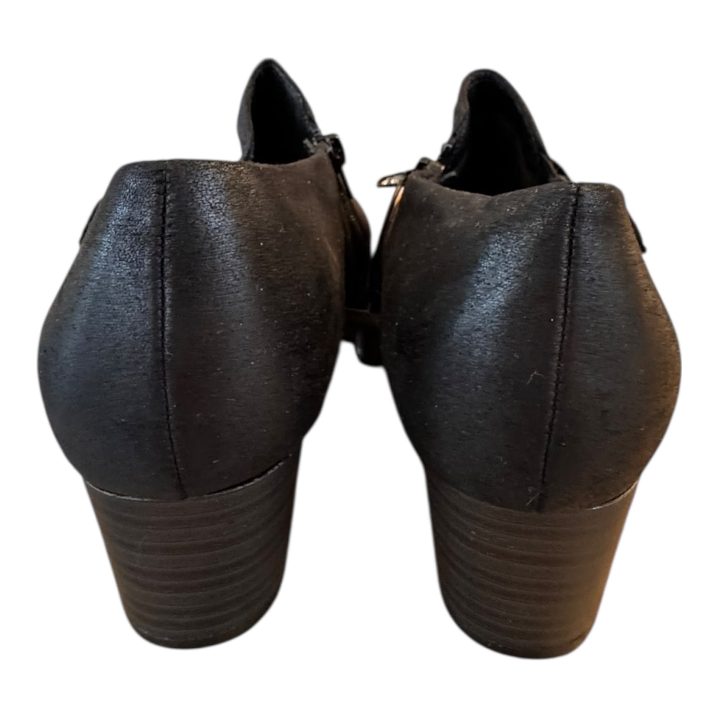 Shoes Heels Block By Yuu Collection In Black, Size:8