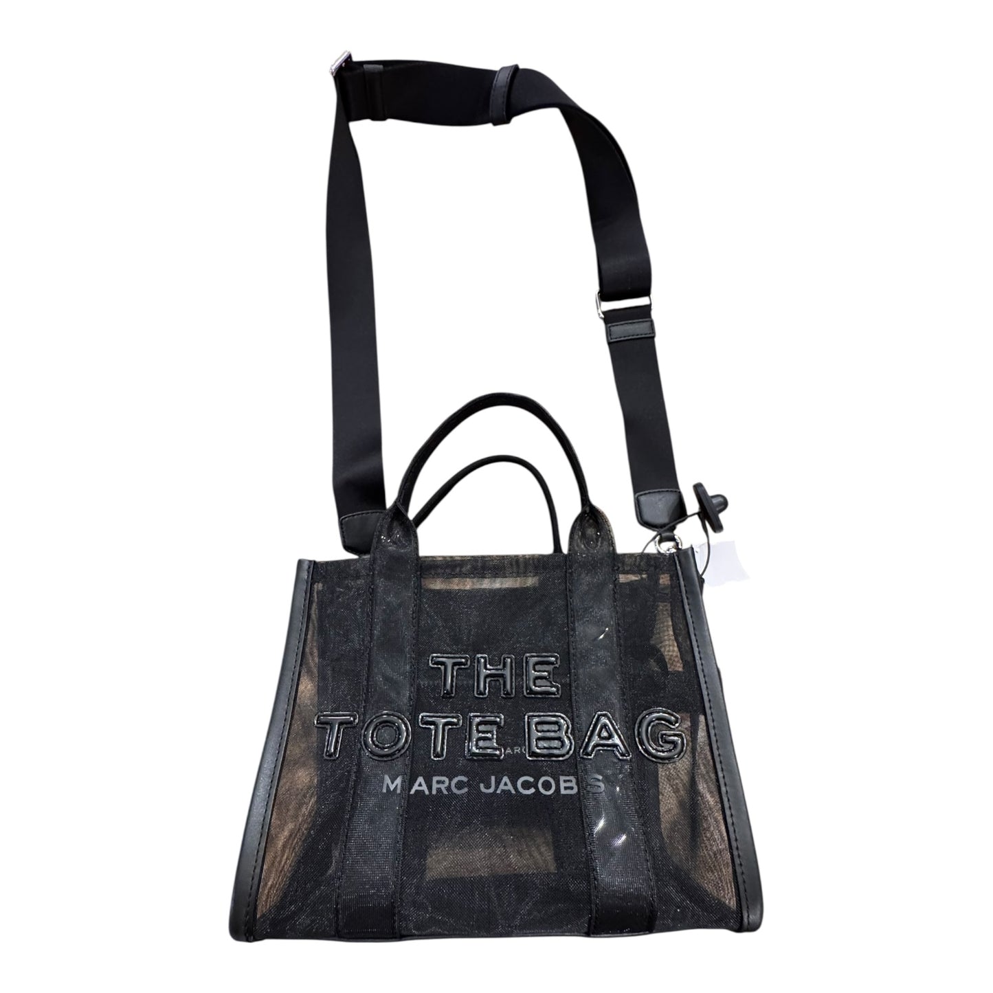 Tote Luxury Designer By Marc Jacobs In Black, Size:Medium