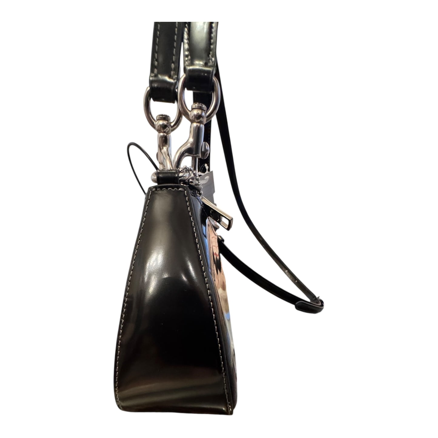 Handbag Designer By Coach In Black, Size:Small