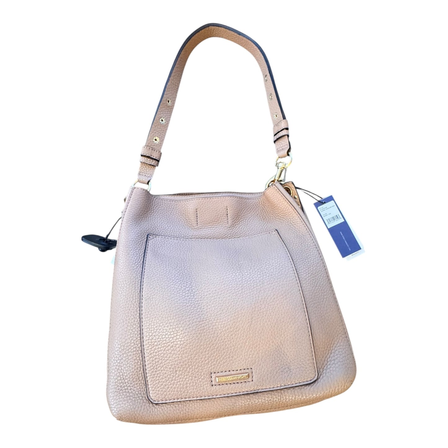 Handbag Designer By Rebecca Minkoff In Tan, Size:Medium