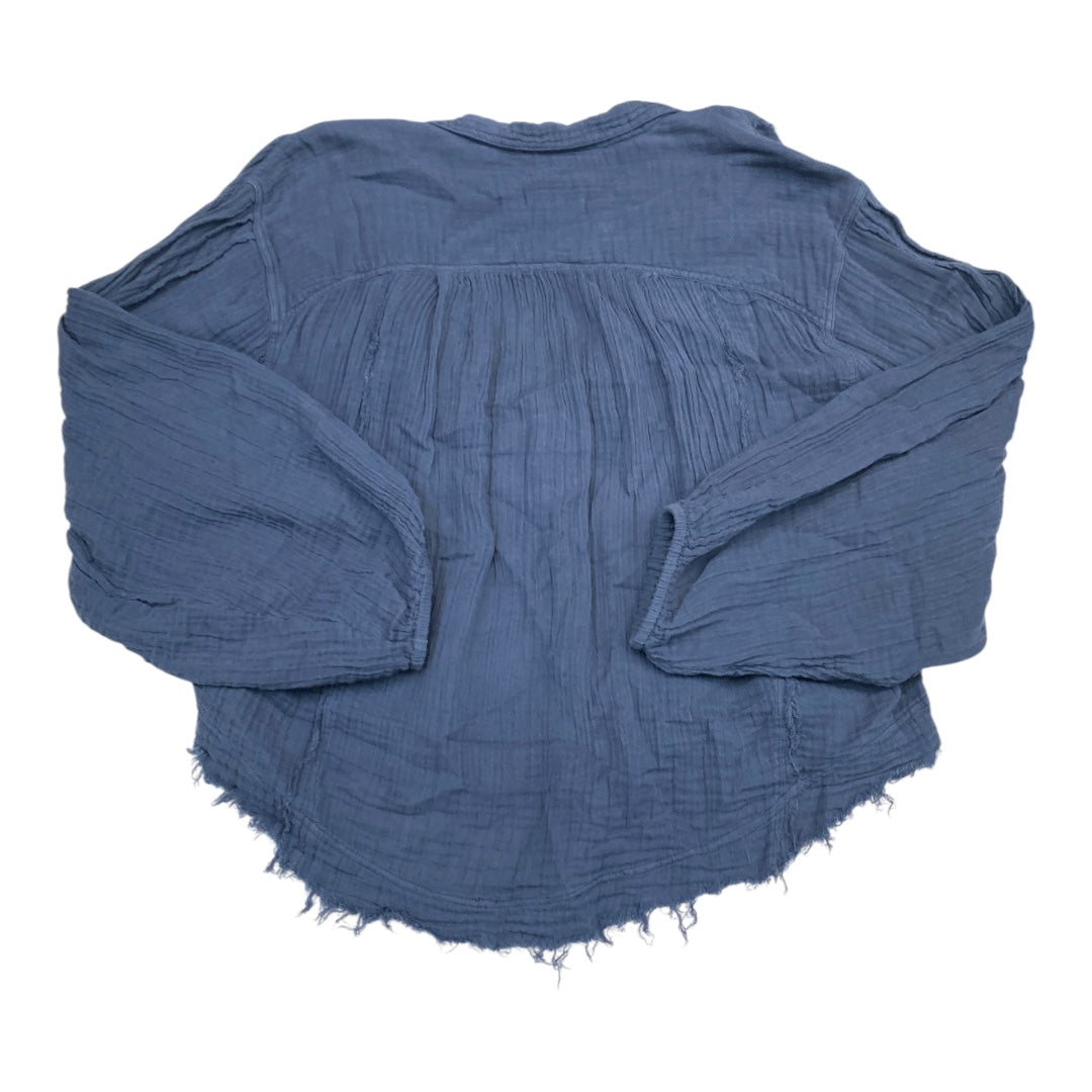 Jeans Boot Cut By Spanx In Blue Denim, Size:M