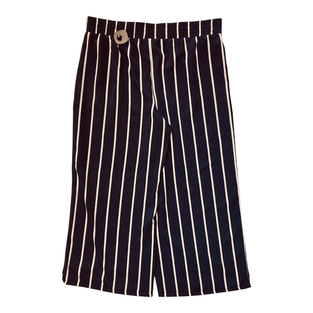 Pants Wide Leg By Apt 9 In Striped Pattern, Size:Xl