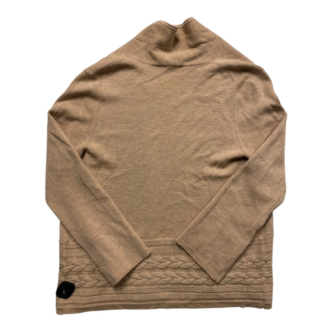 Sweater Cardigan By Pendleton In Tan, Size:L
