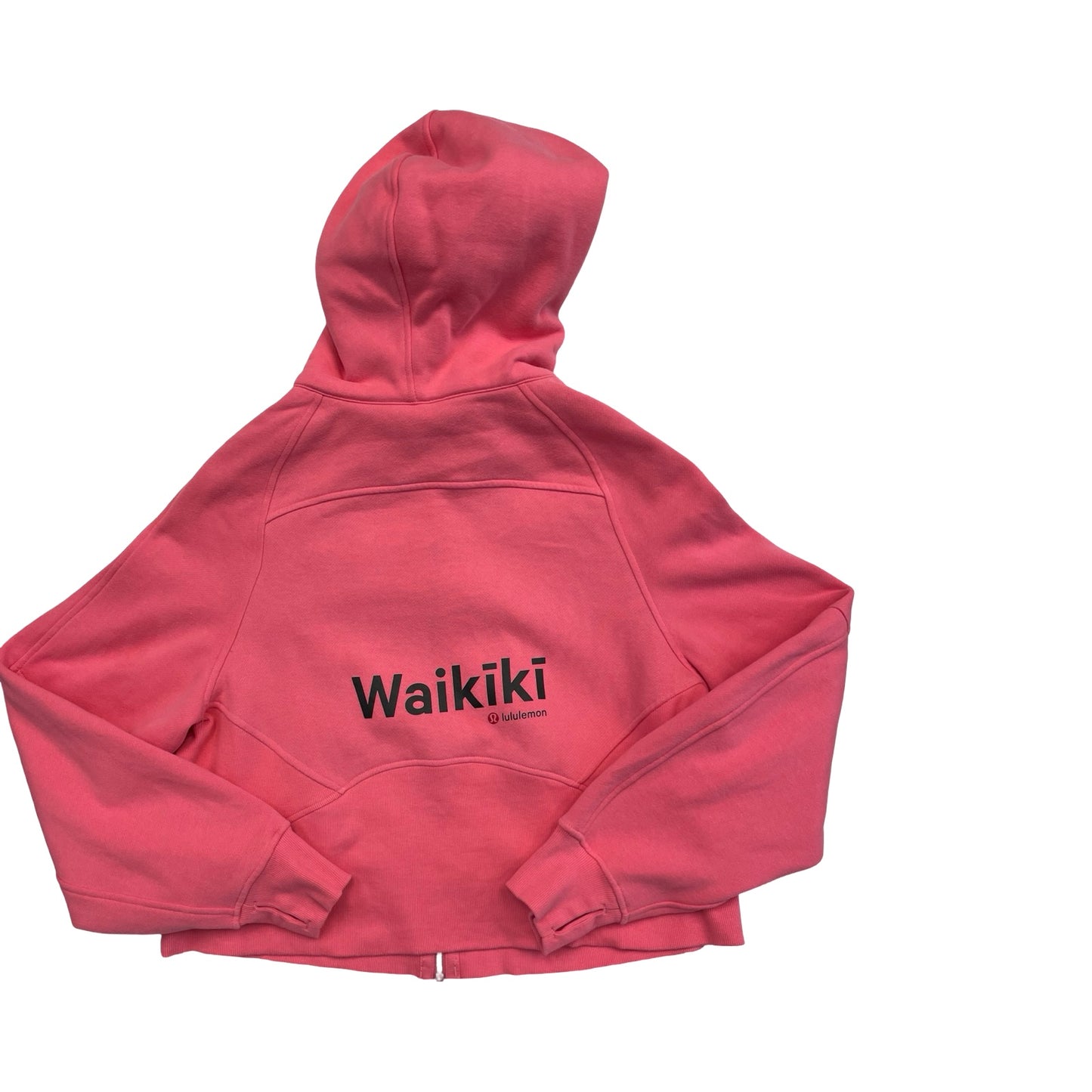 Athletic Sweatshirt Hoodie By Lululemon In Pink