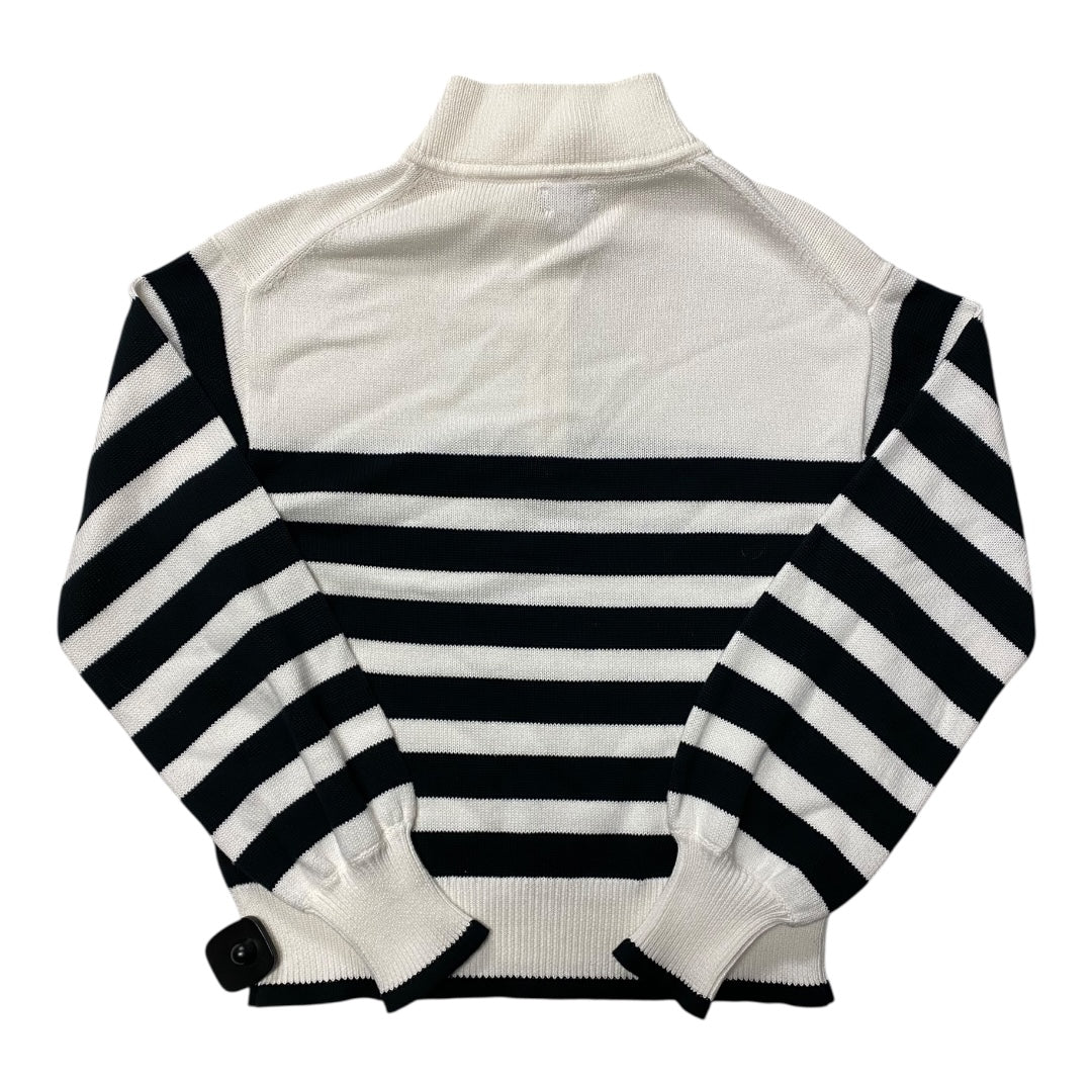 Sweater By J. Crew In Black & White, Size:S