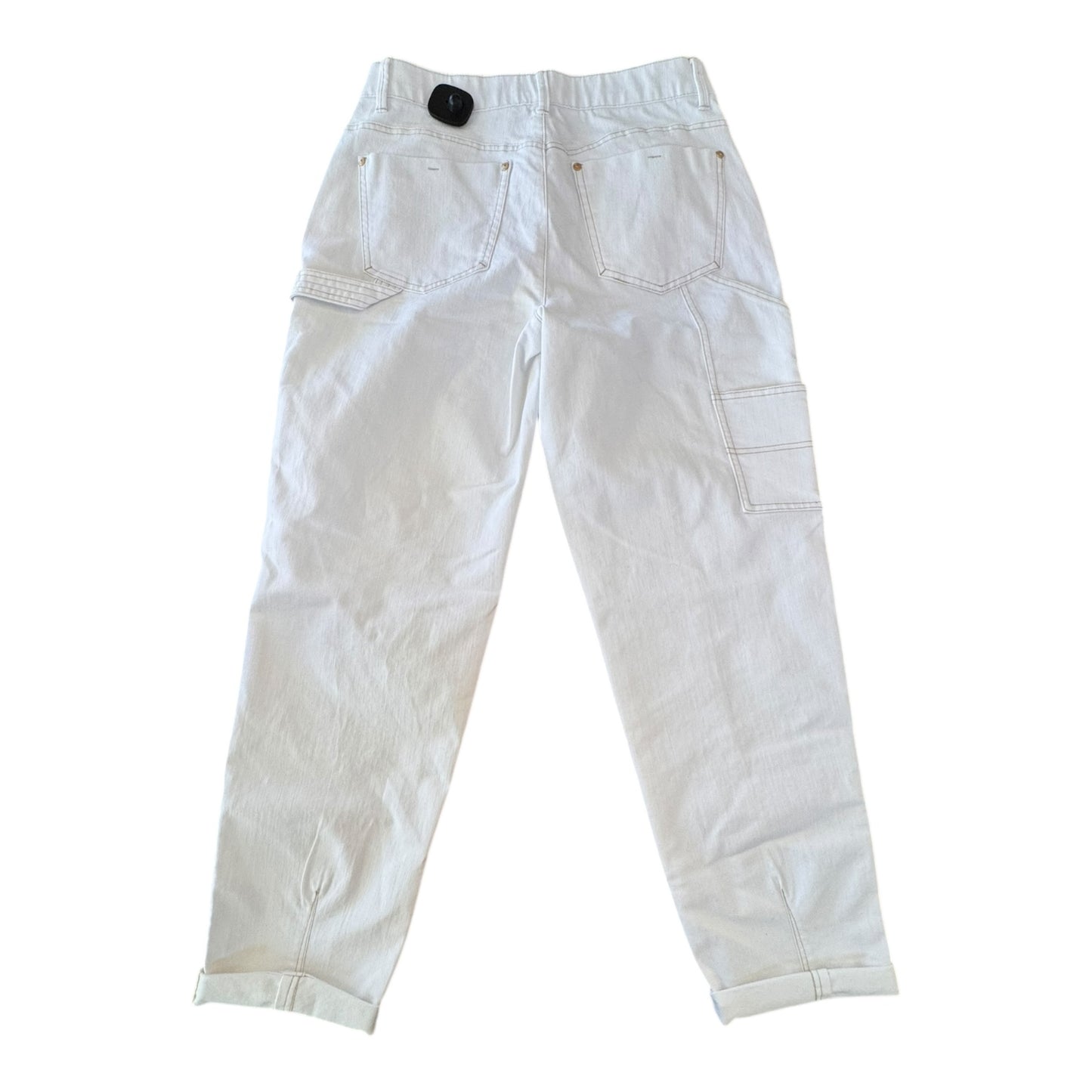 Jeans Boyfriend By Democracy In White, Size:10